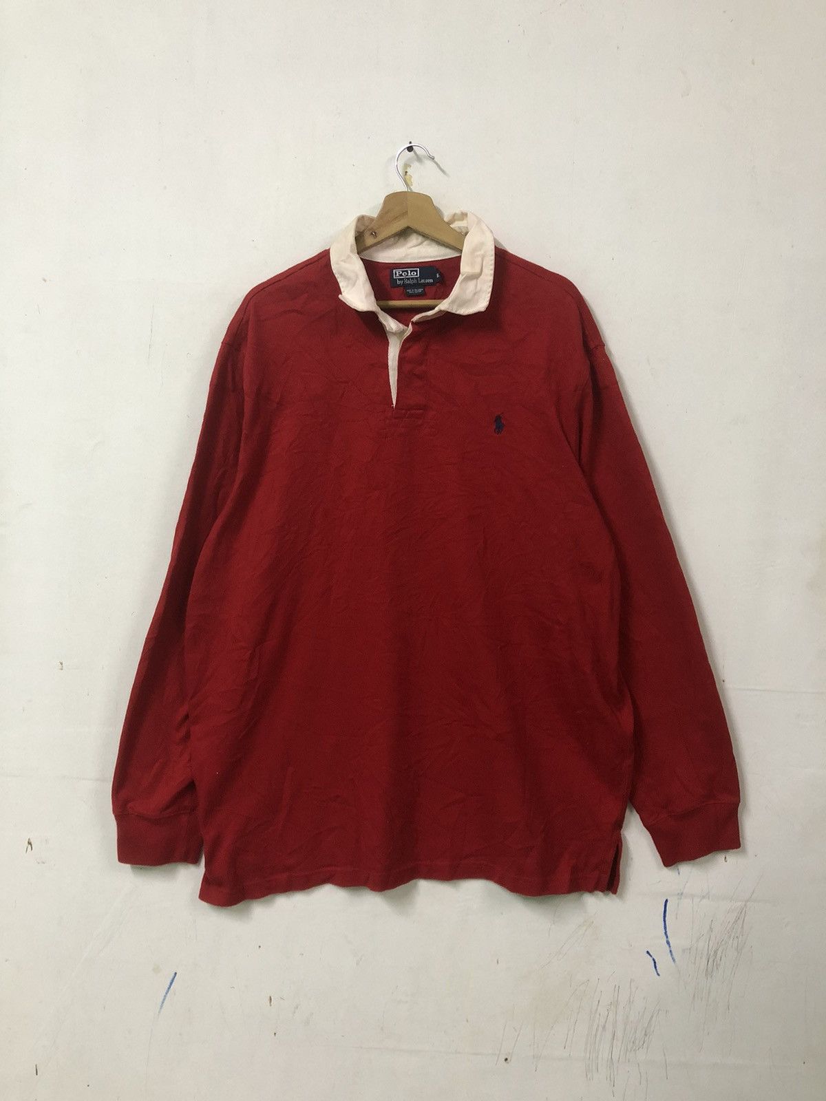 Polo Ralph Lauren × Vintage Vintage Polo Ralph Lauren Long Sleeve Tshirt Size US XL / EU 56 / 4 - 1 Thumbnail