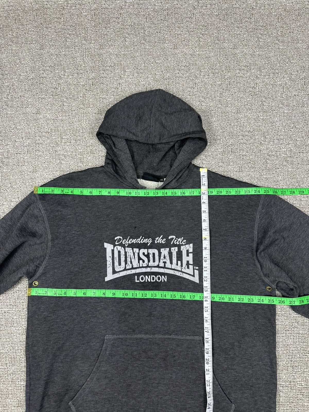 Lonsdale Y2k Lonsdale London Hoodie Sweatshirt Z336 Size US XL / EU 56 / 4 - 7 Thumbnail