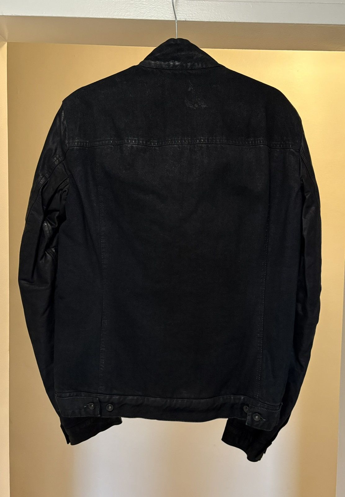 Rick Owens Drkshdw BNWT Slave Jacket w/ Leather Sleeves & Pocket Patch Size US M / EU 48-50 / 2 - 4 Thumbnail