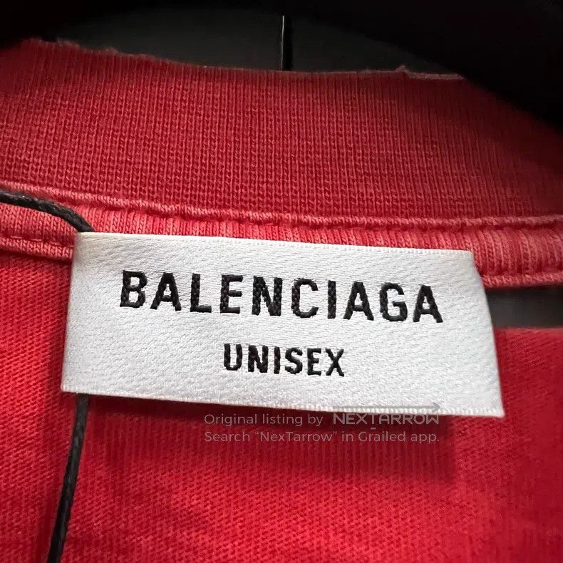 Balenciaga Balenciaga Distressed Wash BB Logo Short Sleeve L Size Size US L / EU 52-54 / 3 - 4 Thumbnail