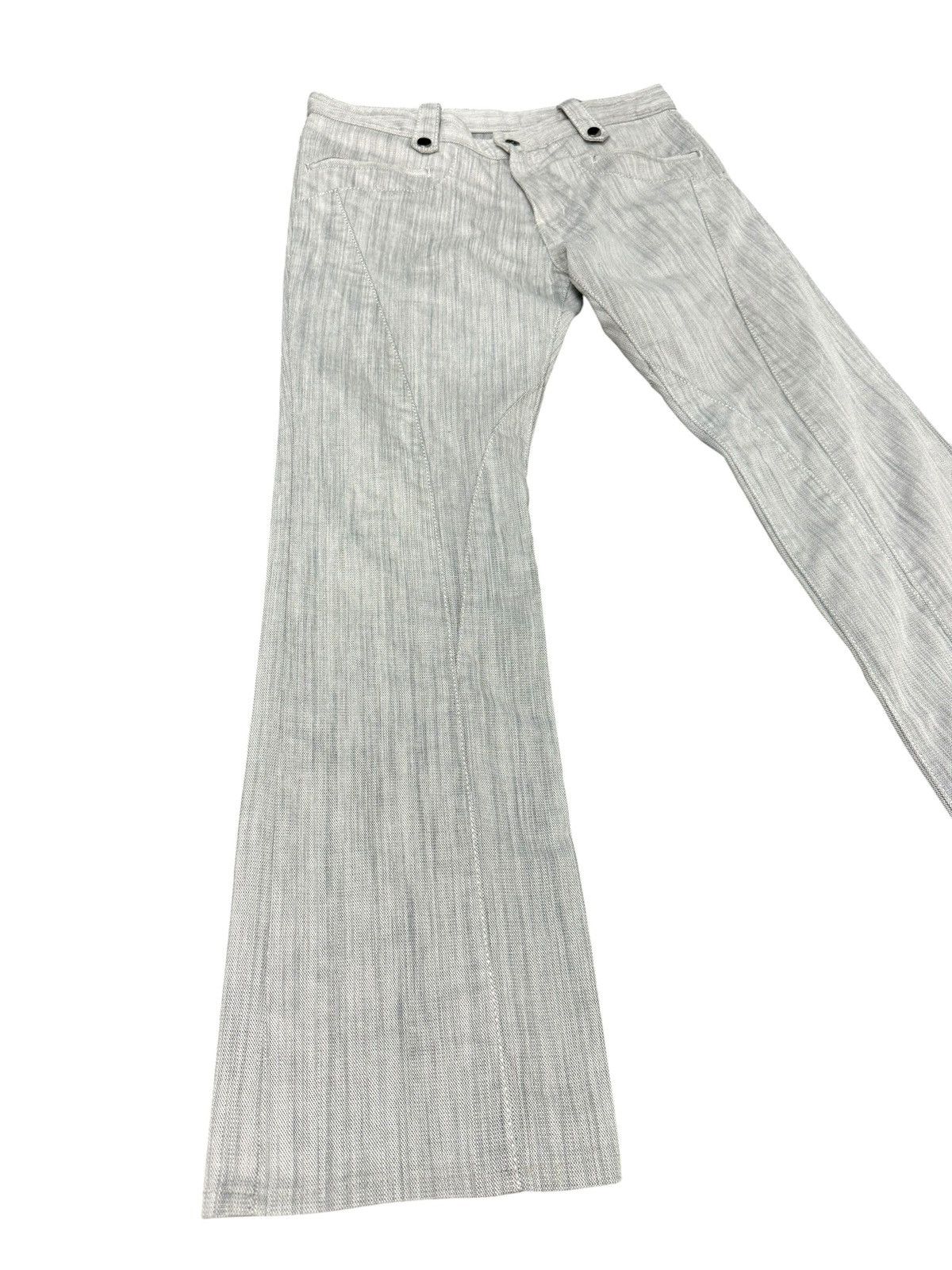 Japanese Brand Flare Jeans Semantic Design Boot Cut amiri lgb cdg 3🟦5 Size US 32 / EU 48 - 1 Thumbnail