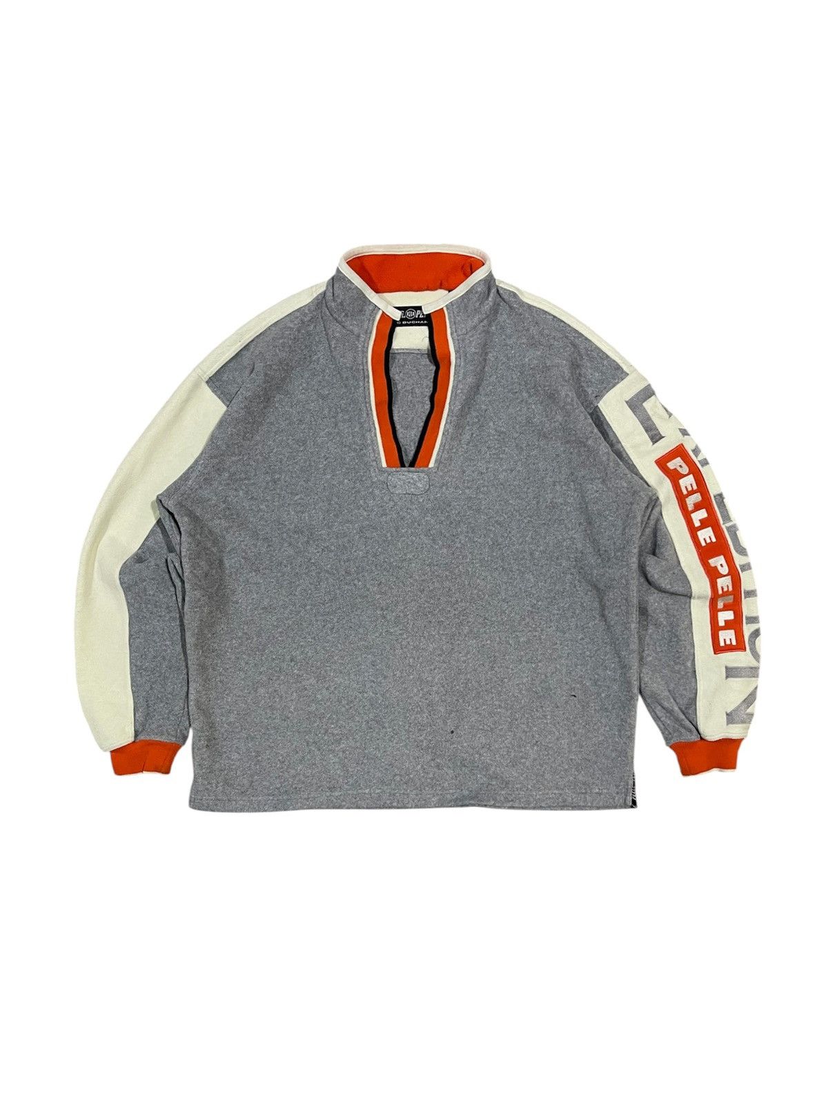 Marc Buchanan VINTAGE Y2K PELLE PELLE MARC BUCHANAN FLEECE SWEATSHIRT Size US L / EU 52-54 / 3 - 2 Thumbnail