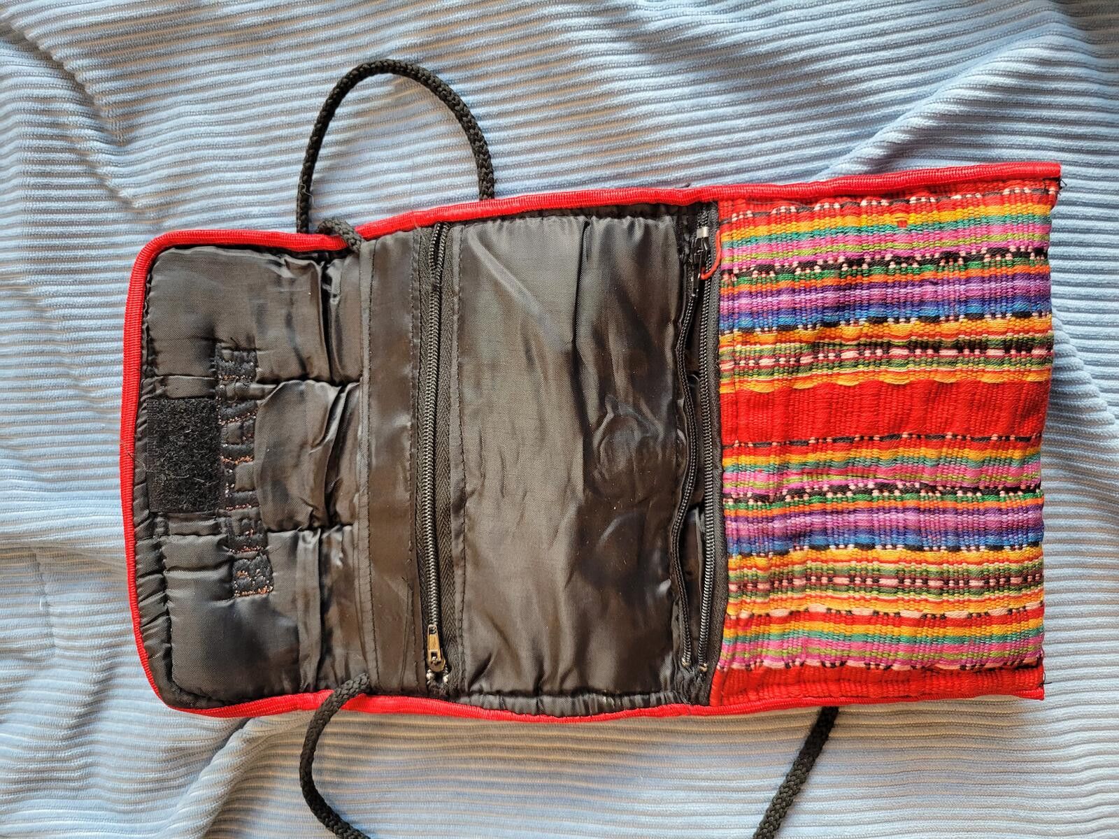 Other Colorful Woven Crossbody Bag with Multiple Pockets Size ONE SIZE - 3 Thumbnail