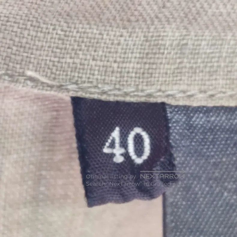 Loro Piana Loro Piana Linen Solid Color Skirt Size 26" / US 2 / IT 38 - 4 Thumbnail