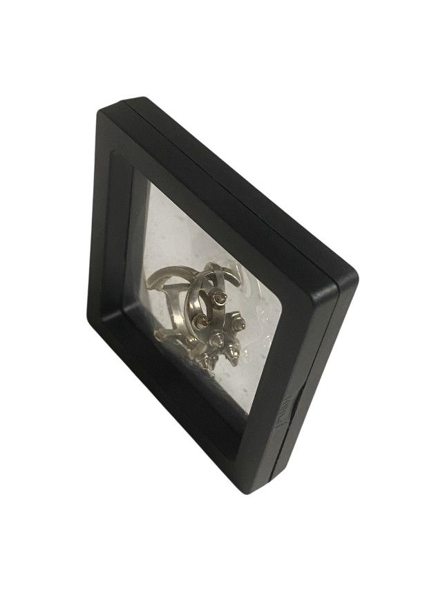 Yves Saint Laurent 2010’ (Rare) Saint Laurent Silver Geometric Spike Ring Size ONE SIZE - 9 Thumbnail