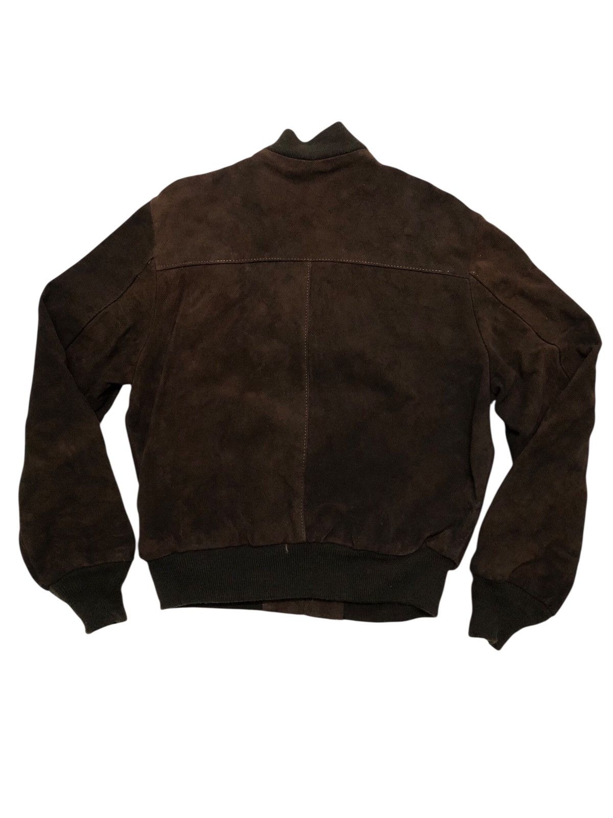 Schott Vintage Schott 90s suede Leather Jacket Size US L / EU 52-54 / 3 - 3 Thumbnail