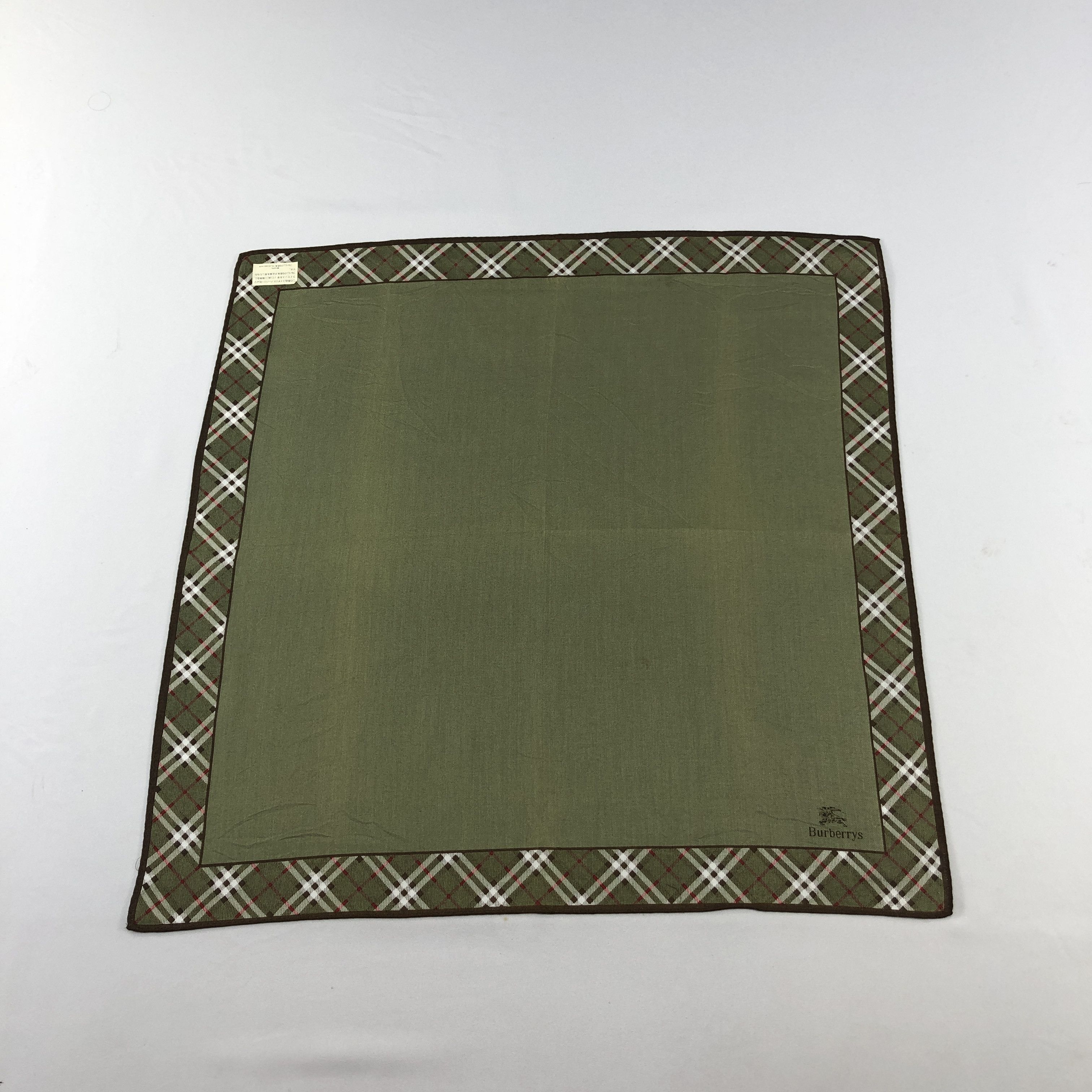 Burberry Burberry Handkerchief Neckerchief Bandana H3077 Size ONE SIZE - 1 Thumbnail