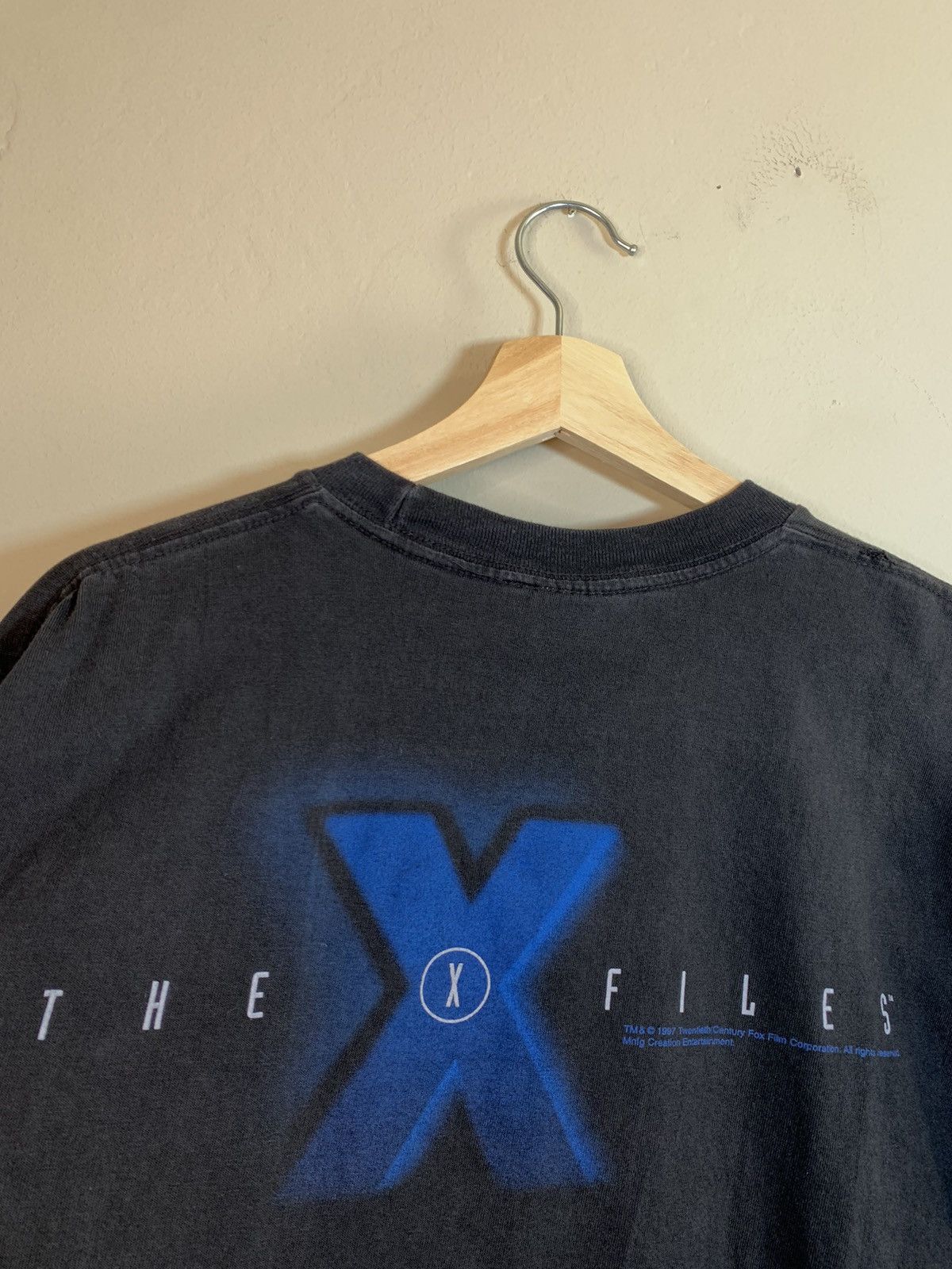 Vintage *RARE* Vintage 90s The X-Files Promo TV Show Movie T-Shirt M Size US M / EU 48-50 / 2 - 3 Thumbnail