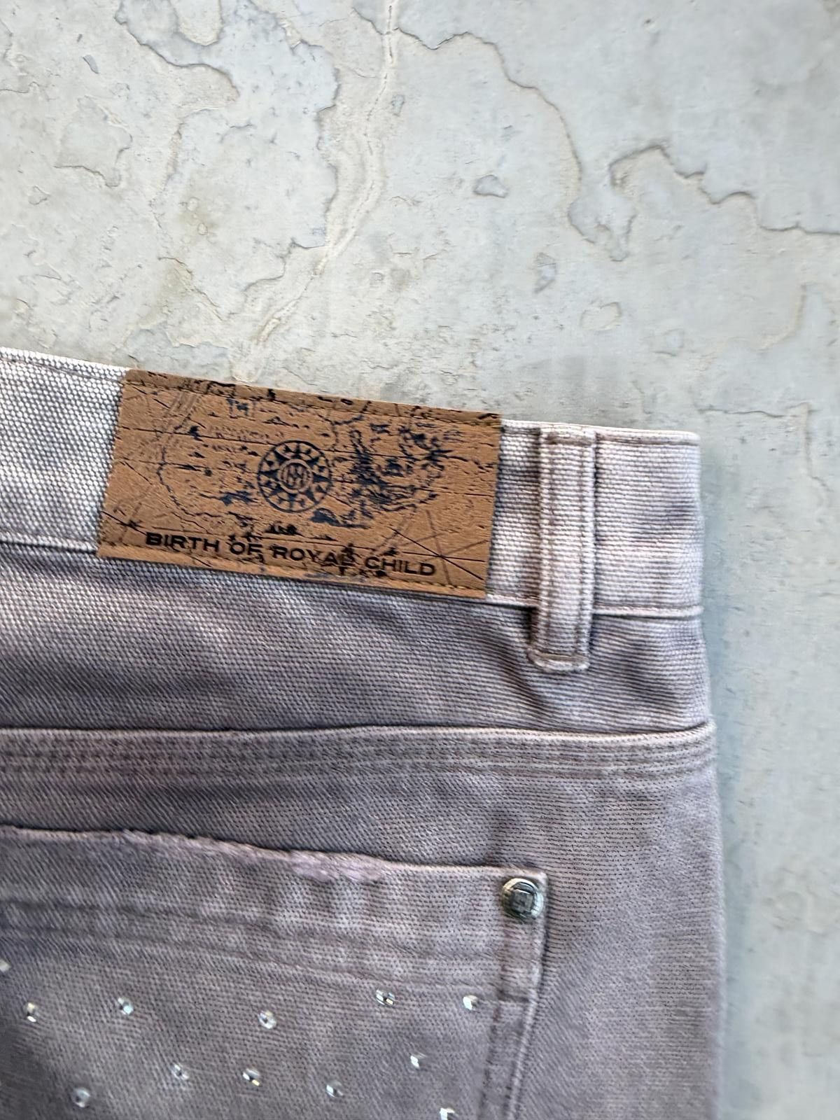 Other Birth Of A Royal Child “24K Diamond Shorts” – Purple – 38 Size US 38 / EU 54 - 3 Thumbnail