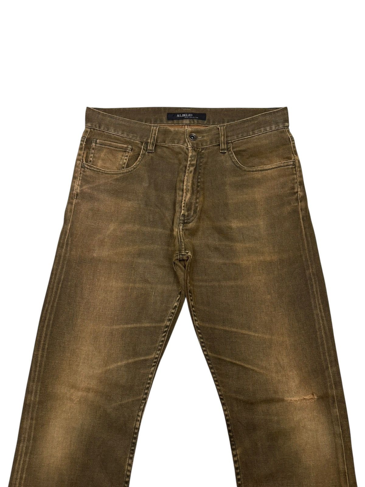 14th Addiction RUSTY BROWN VINTAGE ALDELIO DISTRESSED BROWN PANTS Size US 32 / EU 48 - 5 Thumbnail