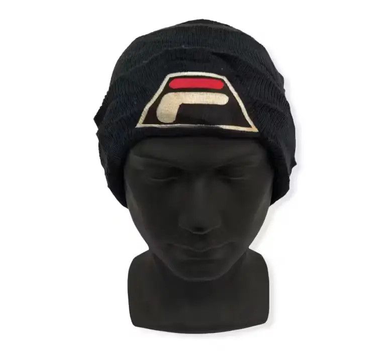 Fila Vintage Fila Big Logo beanie Size ONE SIZE - 1 Thumbnail