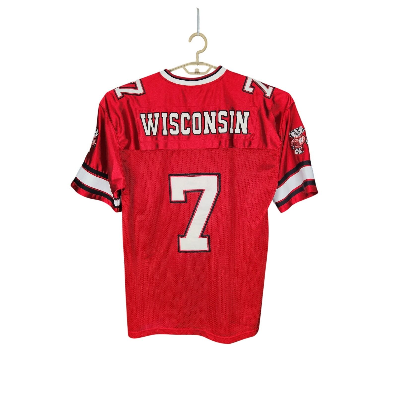 Colosseum Athletics Vintage Wisconsin Badgers Football Jersey Men's Large Size US L / EU 52-54 / 3 - 2 Thumbnail
