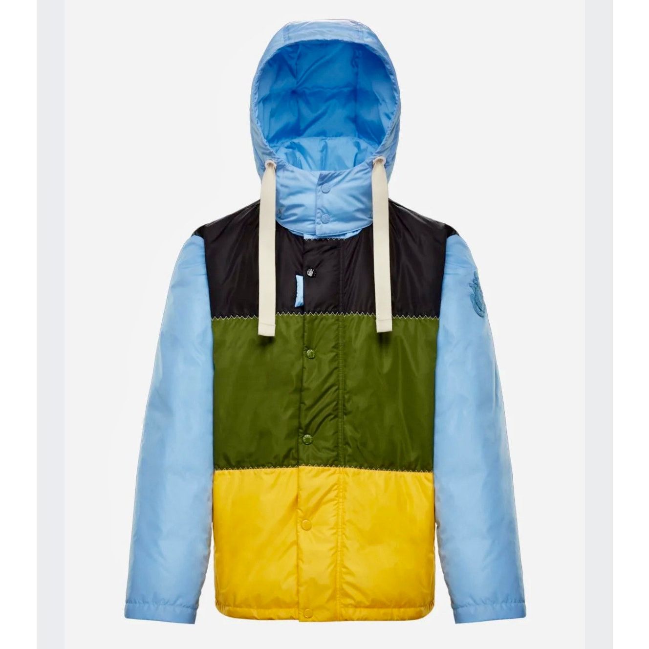 Moncler Genius 1 Down Jacket Multi Color Block 2 / Medium