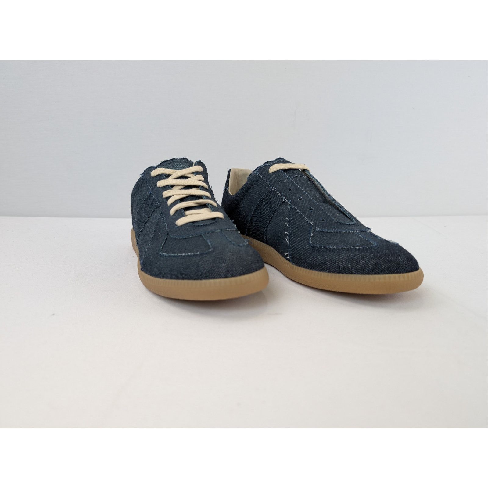 Maison Margiela o1rshd1 Exclusive Denim Shoe low top sneakers in Blue/Brown Size US 8 / EU 41 - 5 Thumbnail