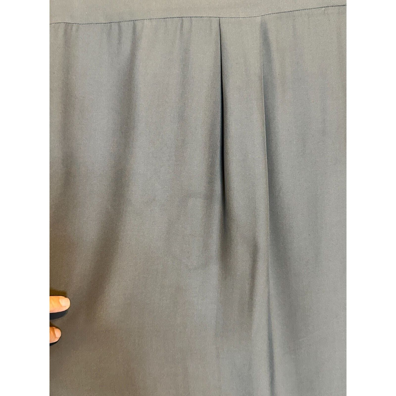 Lafayette 148 Lafayette 148 New York Silk Blouse Silver Dressy Casual Size M / US 6-8 / IT 42-44 - 5 Thumbnail