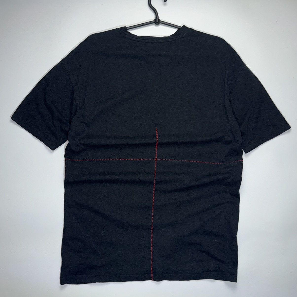 Thom Krom Vintage Thom Krom Baggy Black Avant Garde Designer Tee Size US M / EU 48-50 / 2 - 6 Thumbnail