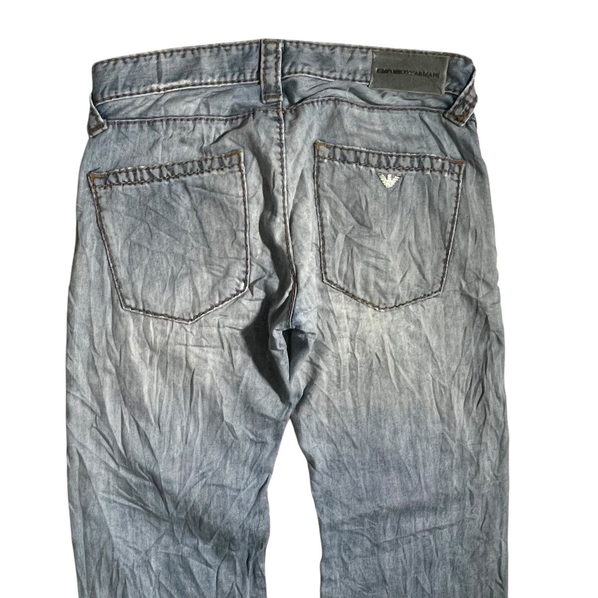 Emporio Armani Vintage Emporio Armani Distressed Jeans Size US 36 / EU 52 - 19 Thumbnail