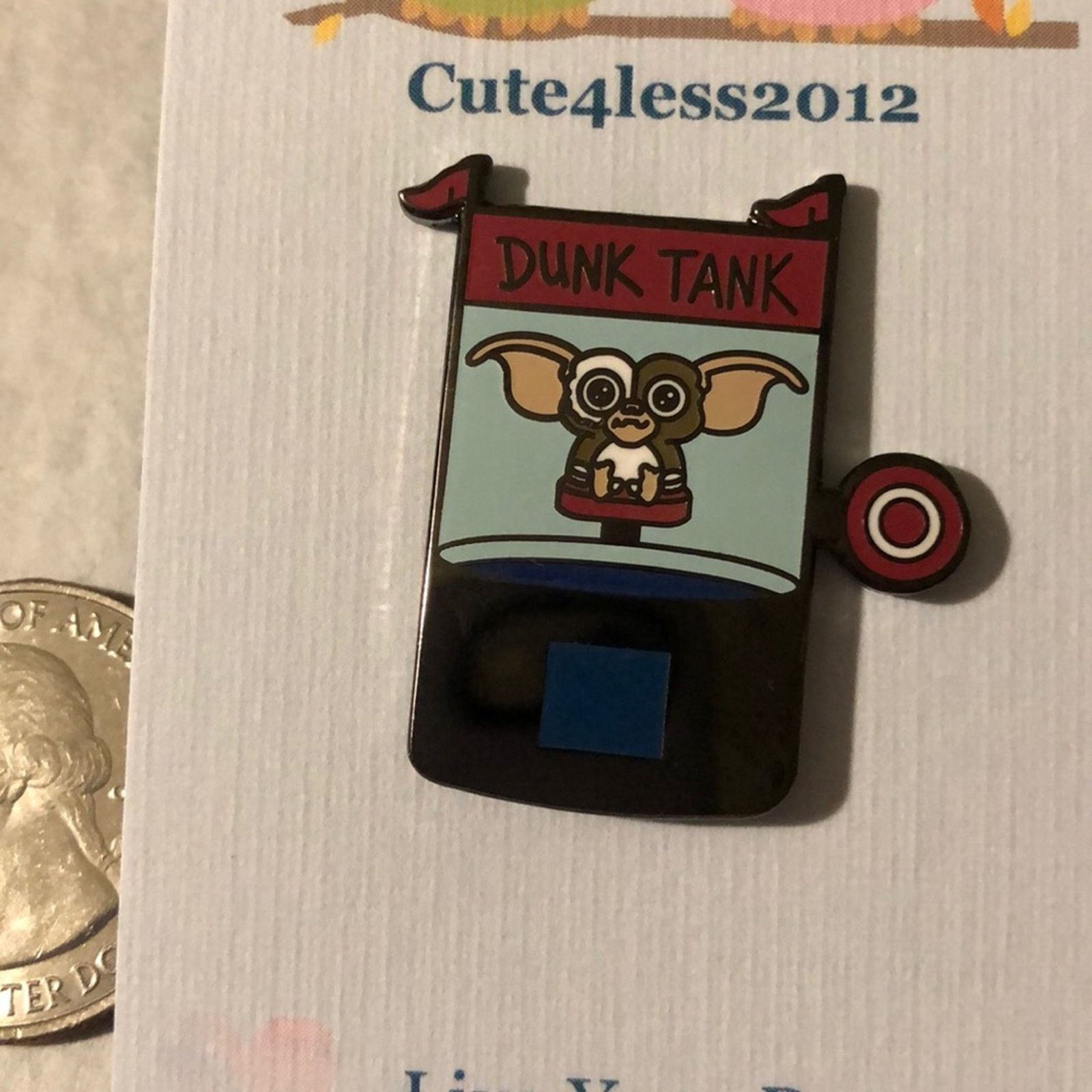 Other Gizmo from Gremlins Dunk Tank Pin Brooch Size ONE SIZE - 1 Thumbnail
