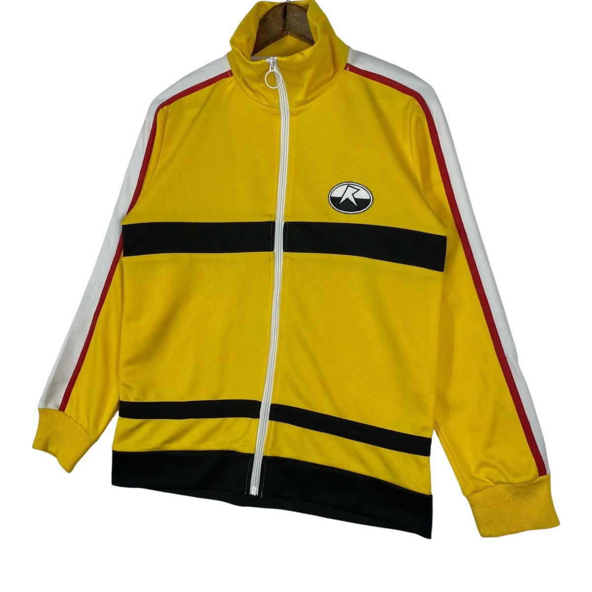 Vintage Vintage Prince Of Tennis Full Zip Turtleneck Yellow Pullover Size US S / EU 44-46 / 1 - 3 Thumbnail