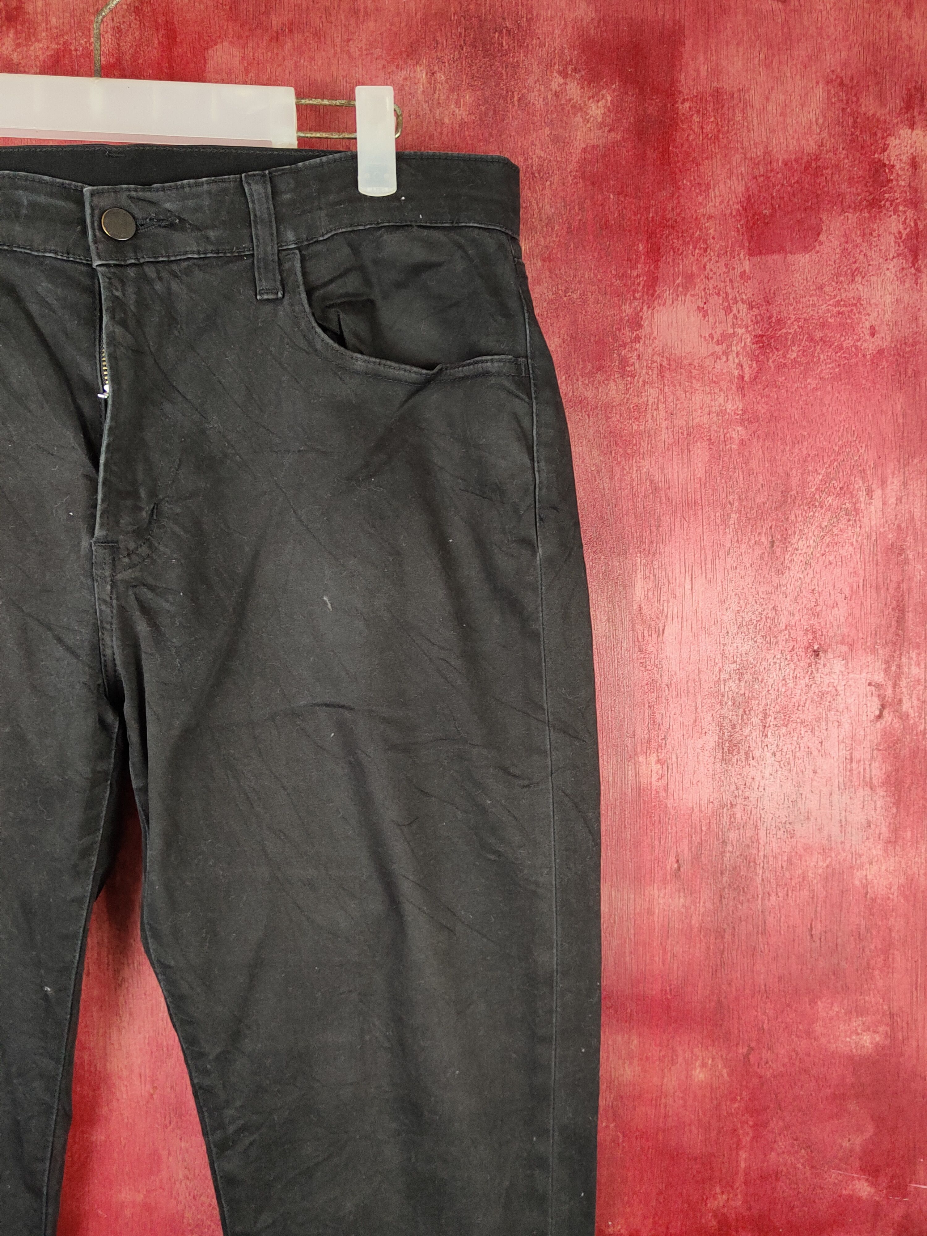 Japanese Brand × Uniqlo Uniqlo Black Multipocket Skinny Pants #S1406 Size US 34 / EU 50 - 5 Thumbnail