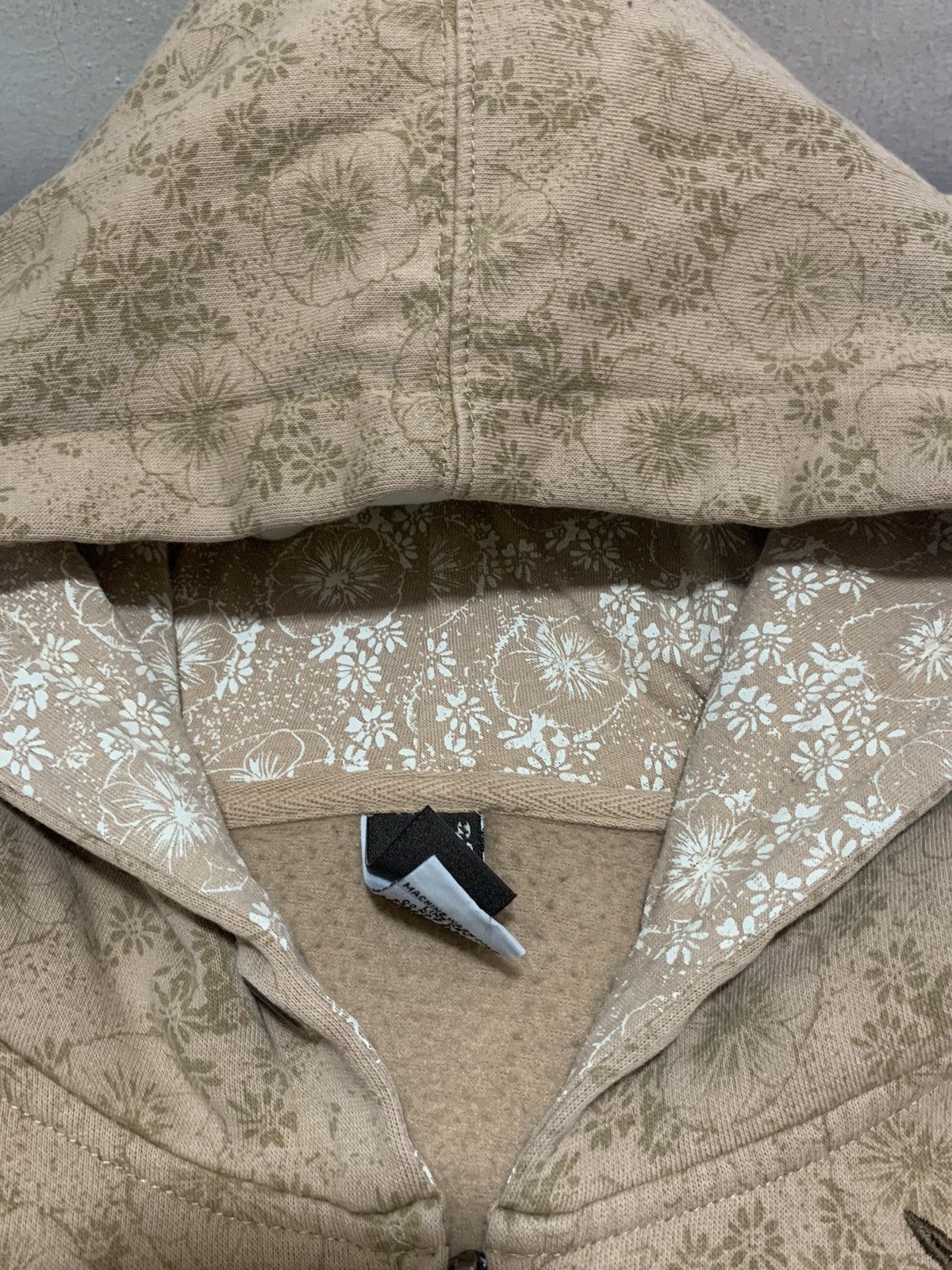 Billabong × Vintage Billabong Beige Full Zip Cotton Jacket W/Hood Size US XL / EU 56 / 4 - 12 Thumbnail