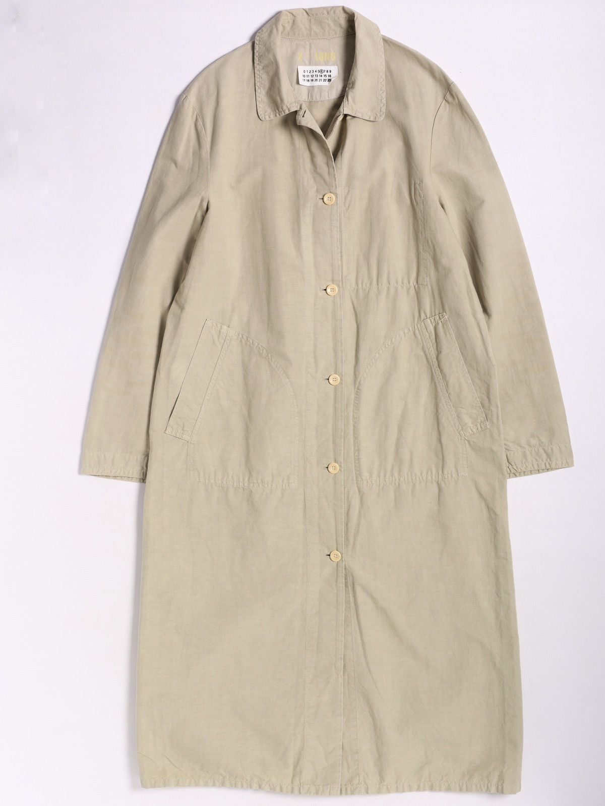 Maison Margiela Maison Margiela Beige Trench Coat X-Long Archive Vintage Size M / US 6-8 / IT 42-44 - 1 Thumbnail