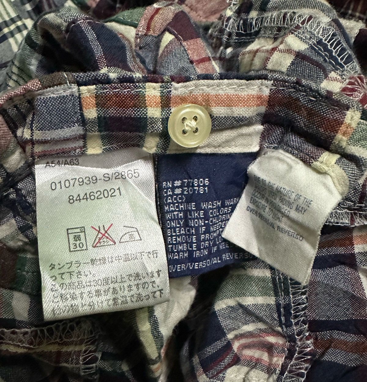 Tommy Hilfiger Tommy hilfiger patchwork button up shirts hoodie Size US S / EU 44-46 / 1 - 6 Thumbnail