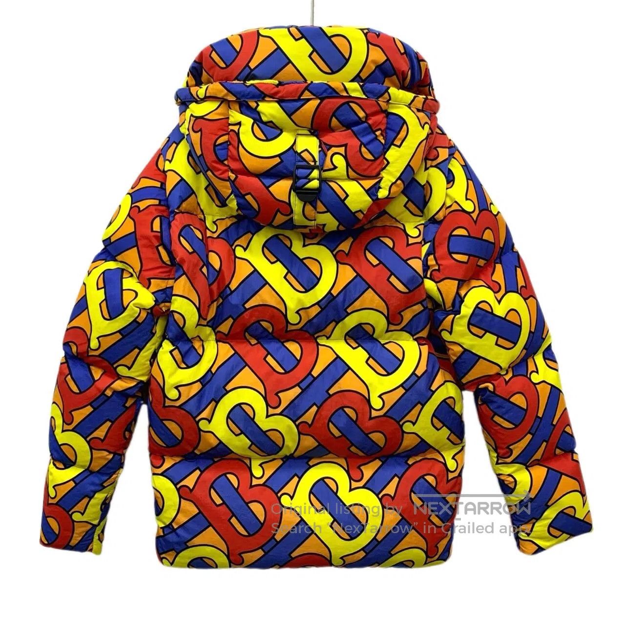 Burberry Burberry Colorful Tb letter all-over print hooded zip-up l Size US XXS / EU 40 - 2 Thumbnail