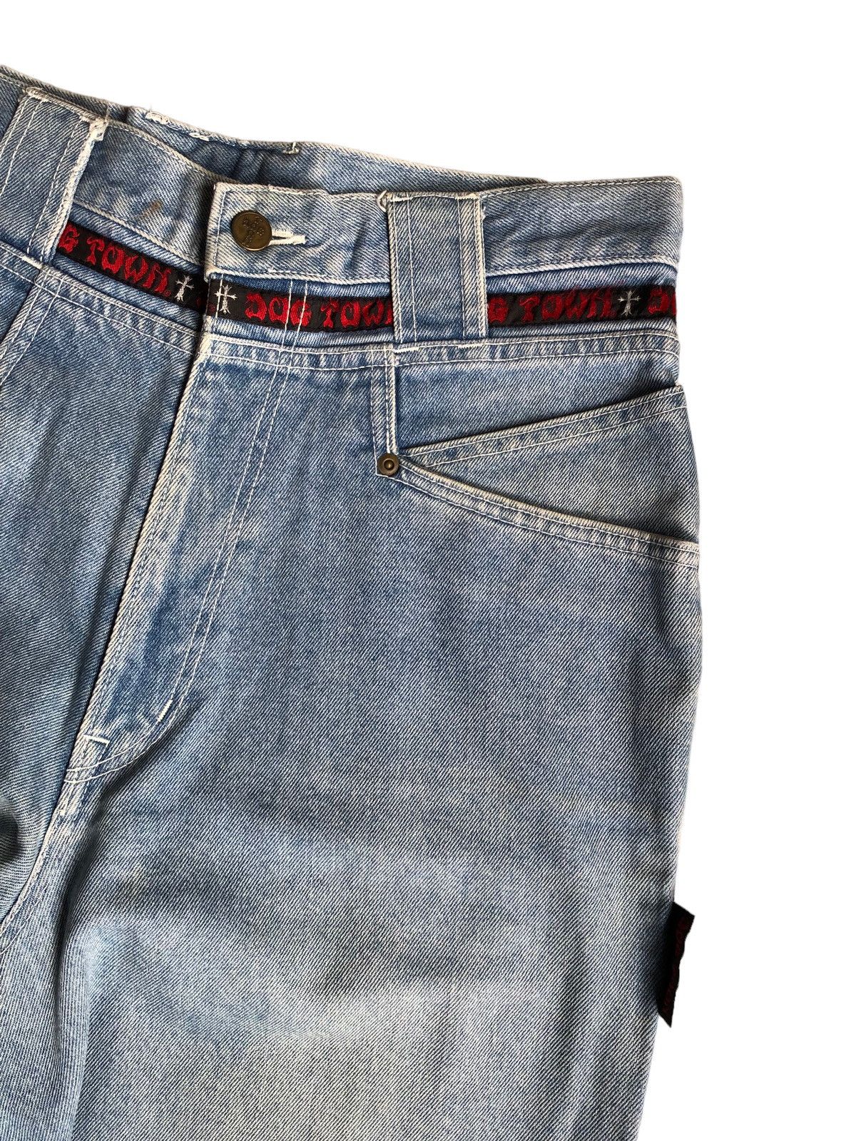 Dogtown × JNCO Distressed Dogtown Baggy Hip Hop Skateboard Pants Size US 30 / EU 46 - 5 Thumbnail