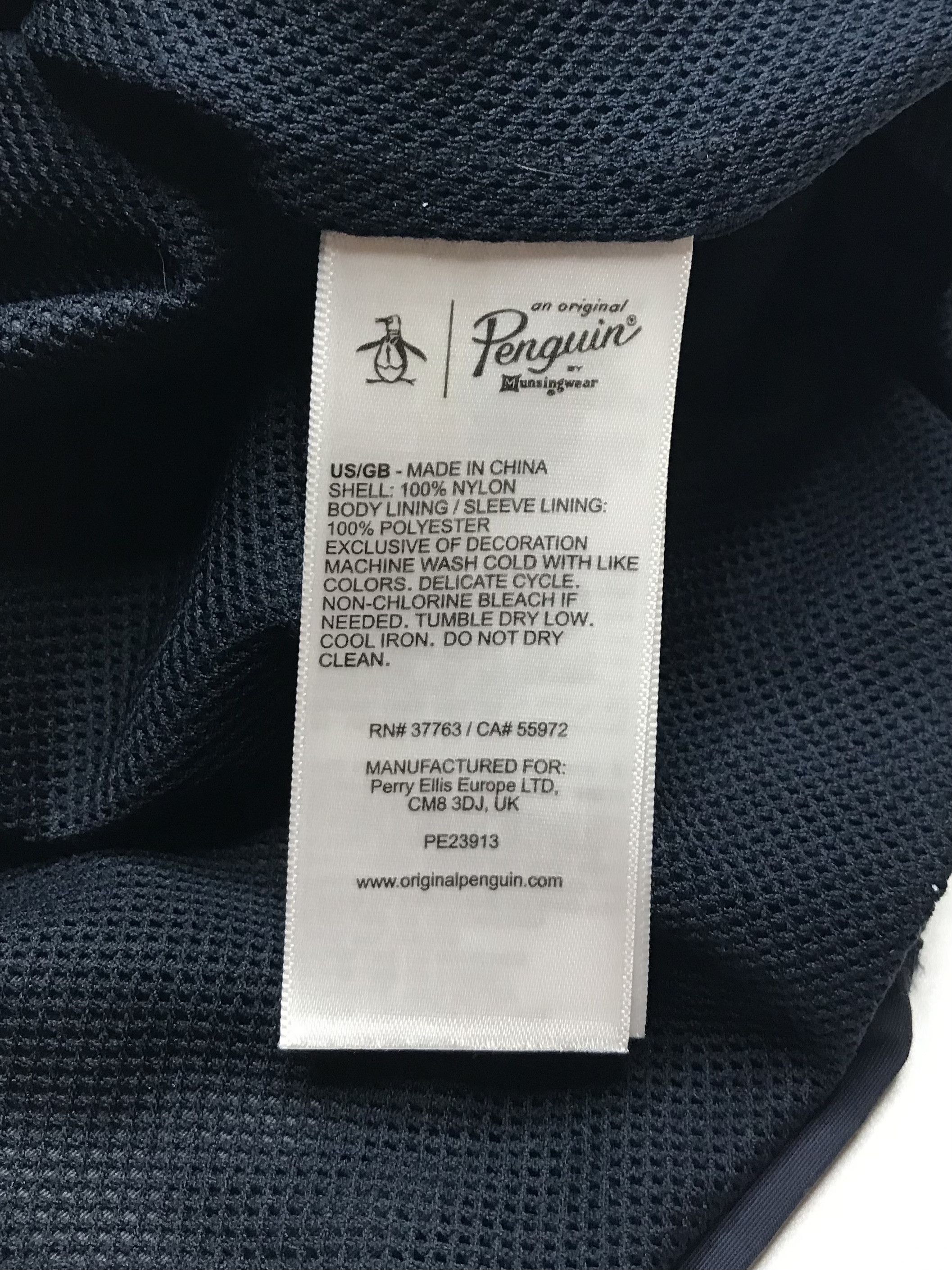 Original Penguin Original Penguin Windcheater Lightweight Blouson Jacket Sz M Size US M / EU 48-50 / 2 - 8 Thumbnail