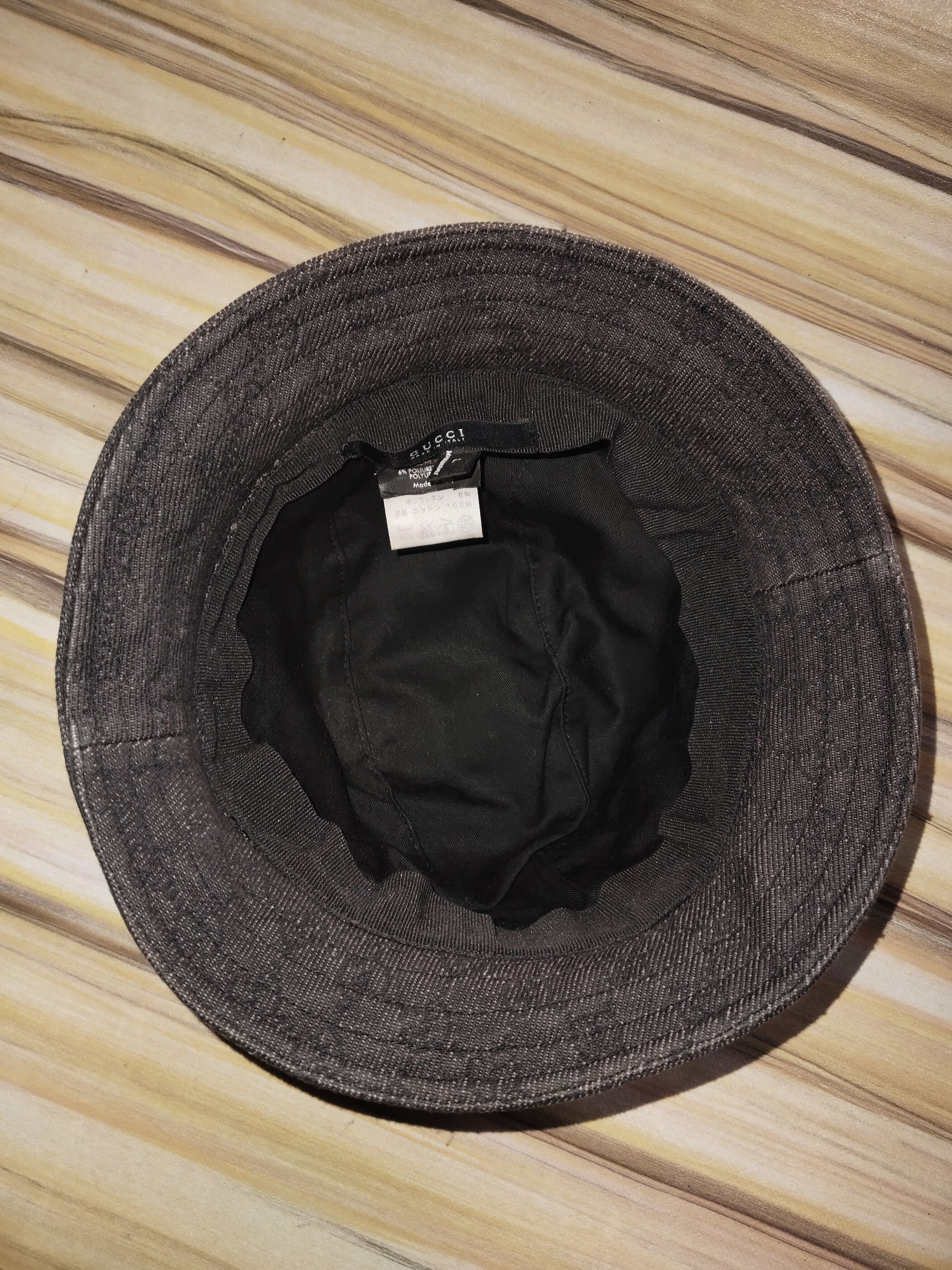 Gucci GUCCI Monogram Bucket Hat Size ONE SIZE - 8 Thumbnail