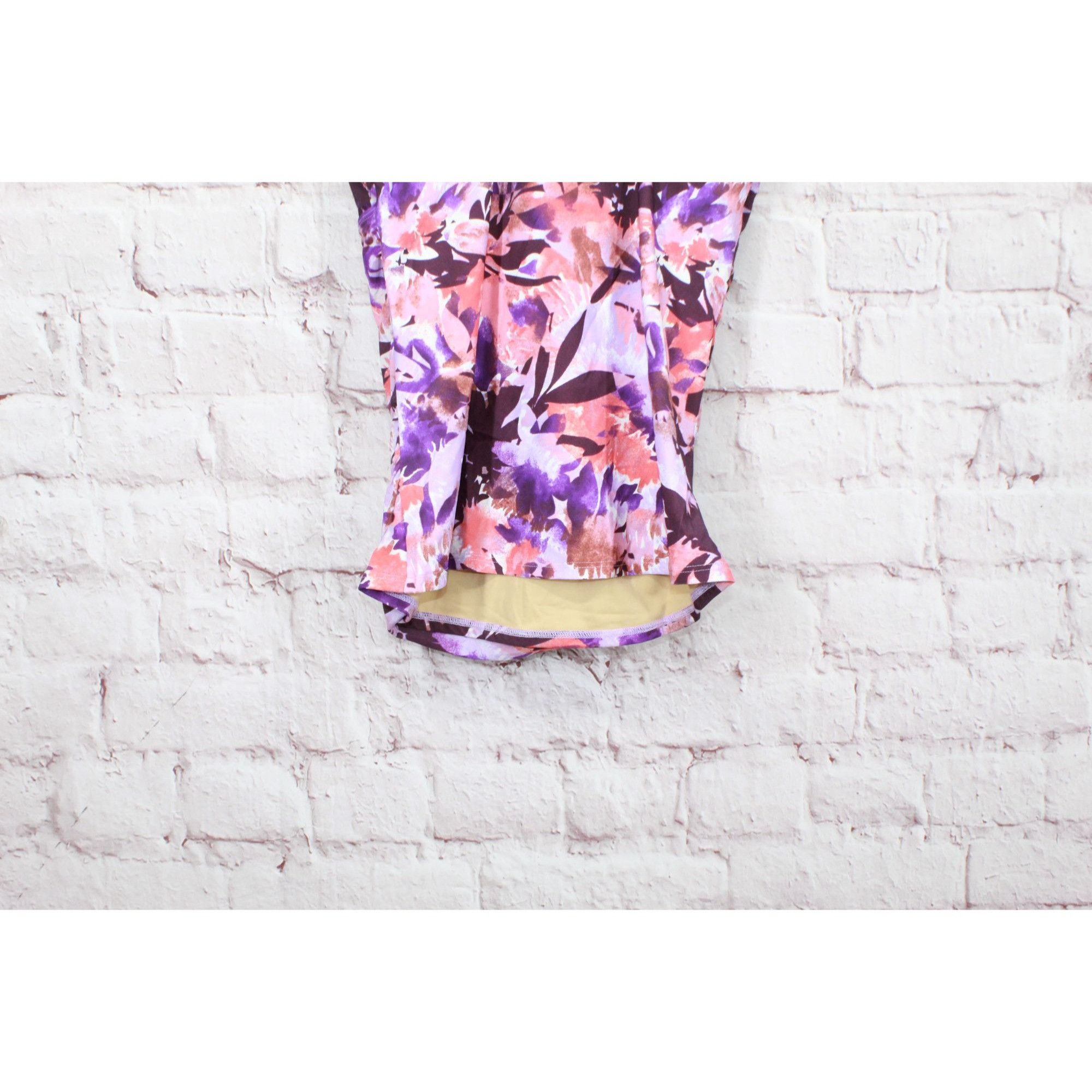L.L. Bean LL Bean Shaping Swimwear Tankini Top Floral Print Size 8 Size M / US 6-8 / IT 42-44 - 5 Thumbnail