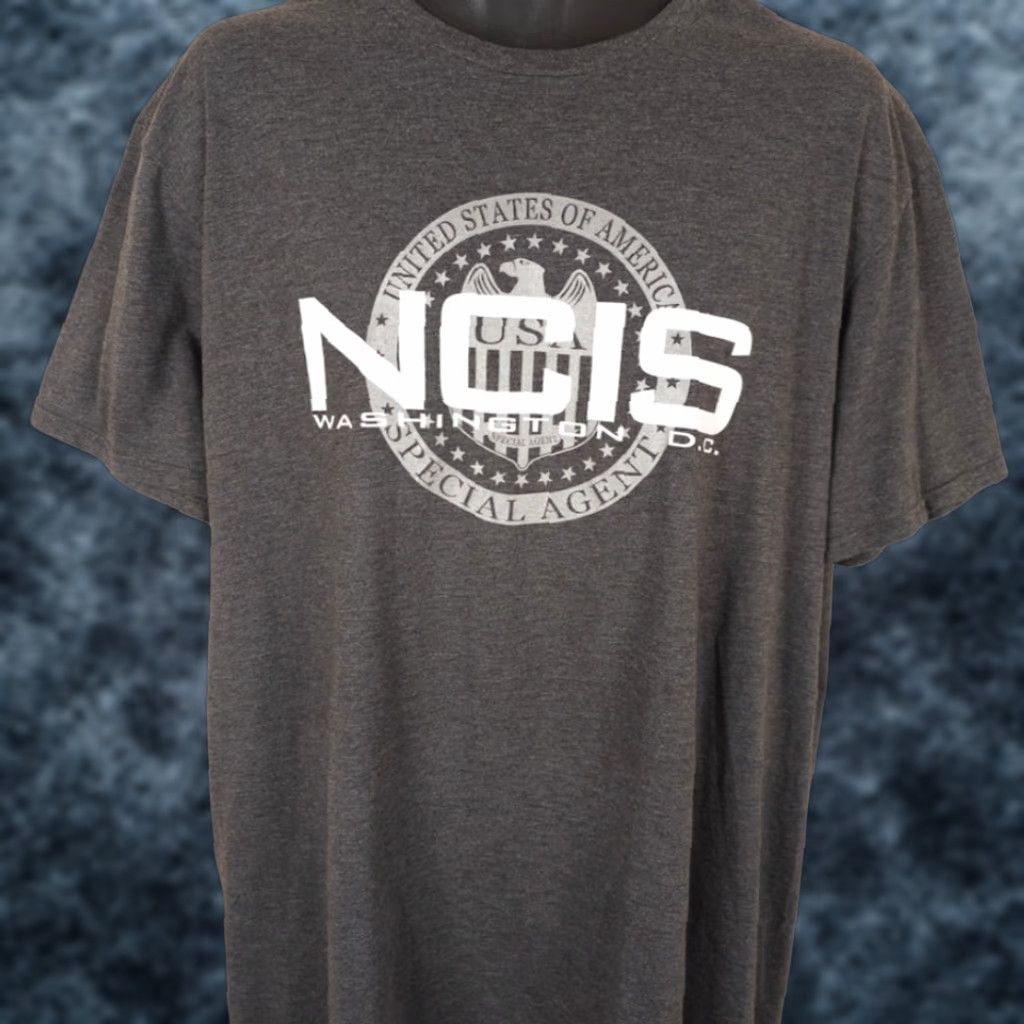 Vintage NCIS Washington DC T Shirt Mens Size XL Gray US Navy Special Agent Shirt Mens XL Gray Navy USN Military Streetwear Size US XL / EU 56 / 4 - 1 Thumbnail