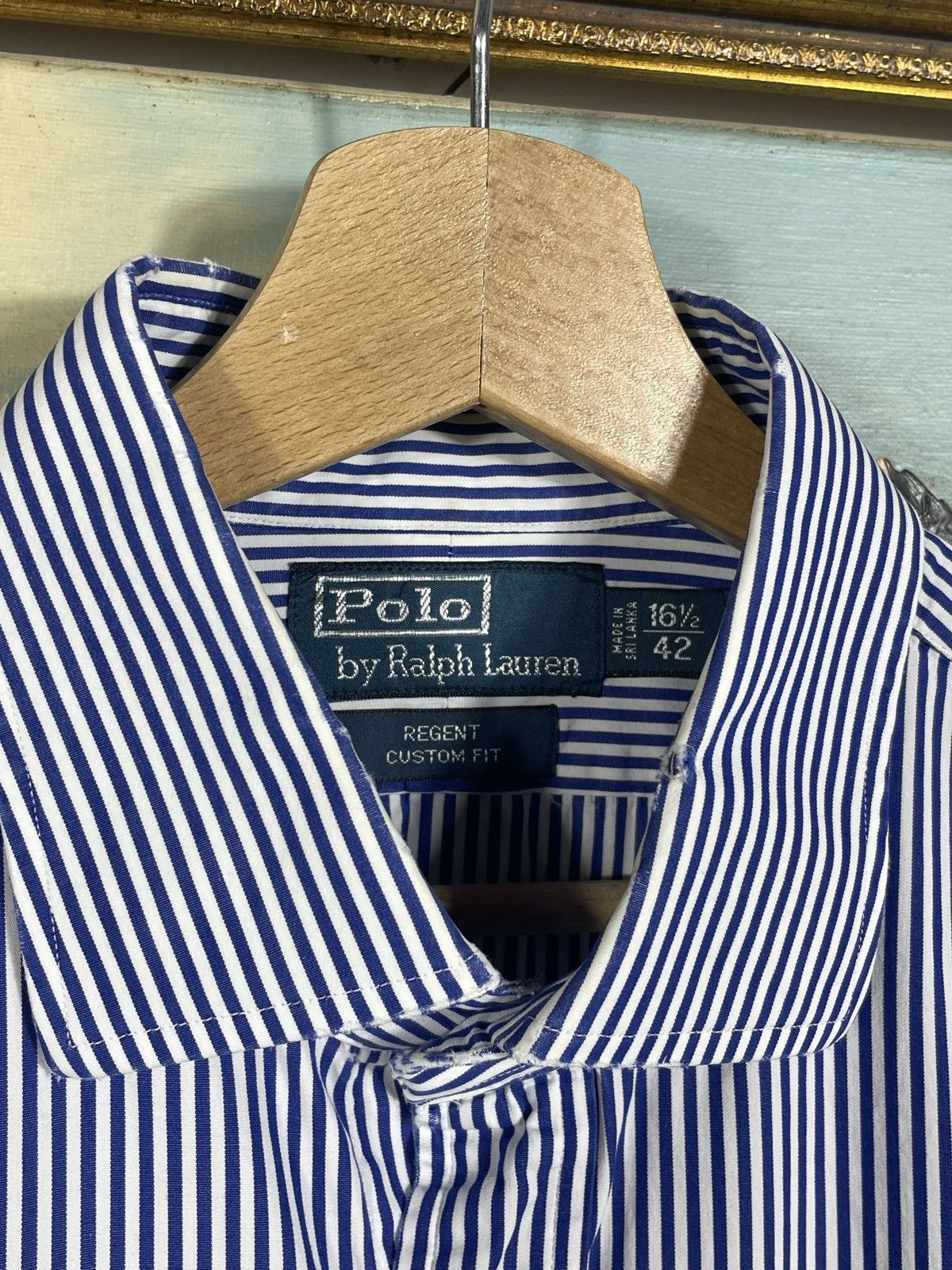 Polo Ralph Lauren Polo Ralph Lauren Blue Checkered Shirt Old Money Luxury Size US XL / EU 56 / 4 - 6 Thumbnail