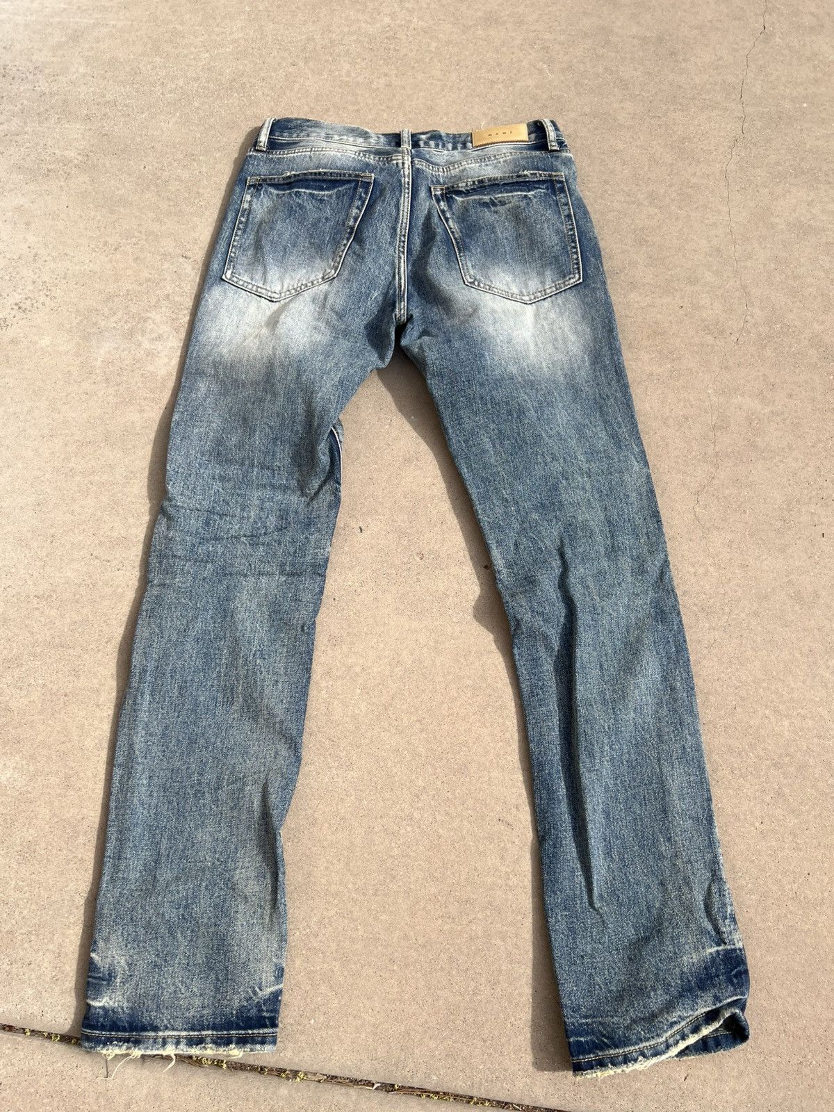 MNML MNML Denim Paint Splatter 31 Size US 31 - 2 Thumbnail