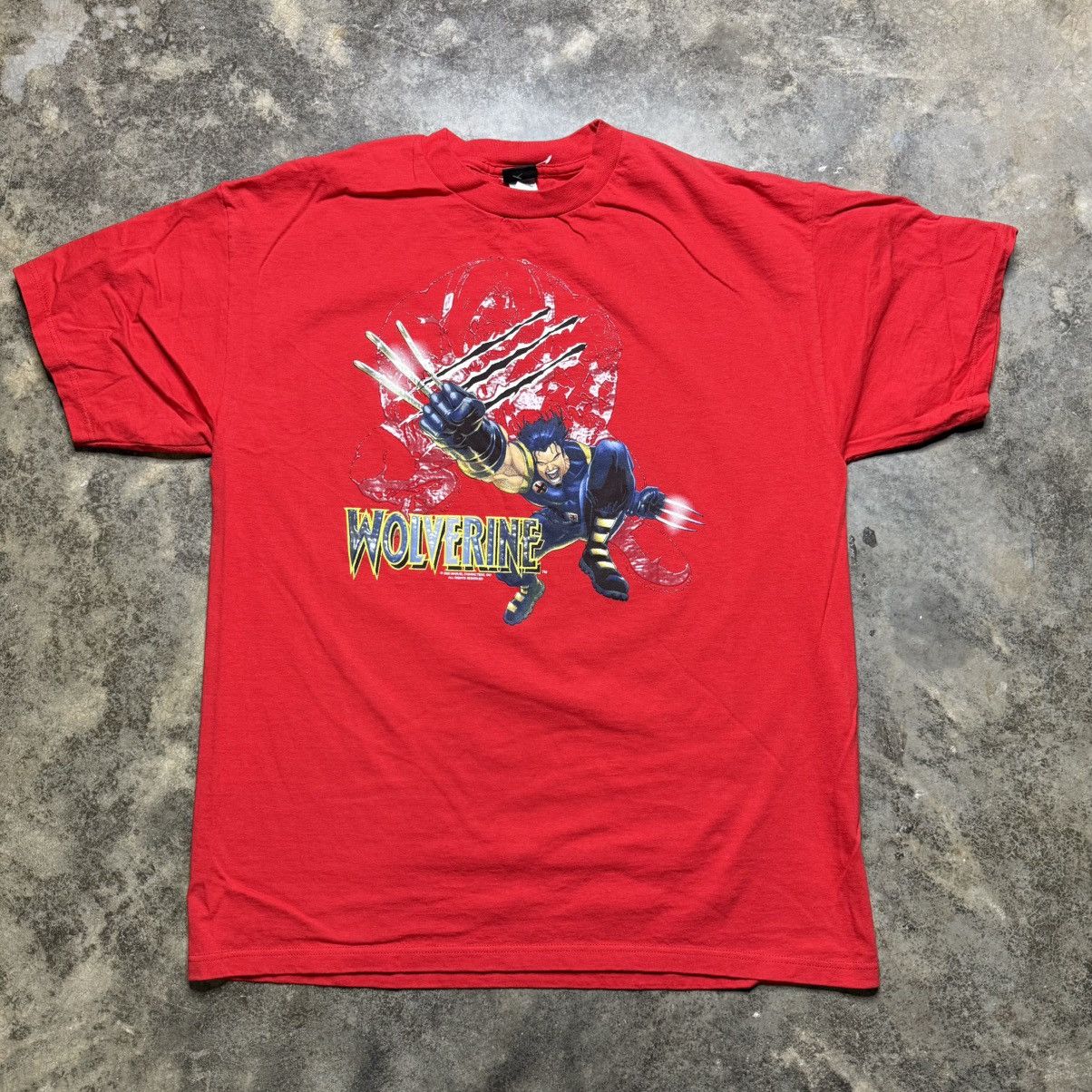 Marvel Comics vintage mad engine wolverine marvel deadstock tshirt Size US XL / EU 56 / 4 - 1 Thumbnail