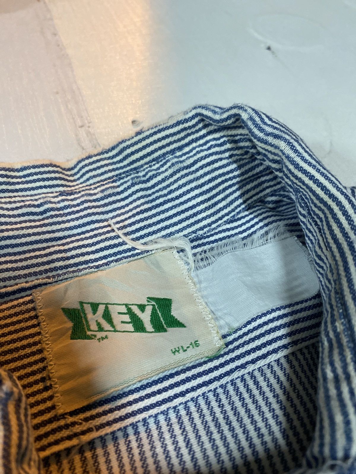 Hilditch & Key × Vintage Vintage Hickory half zipper Size US L / EU 52-54 / 3 - 10 Thumbnail