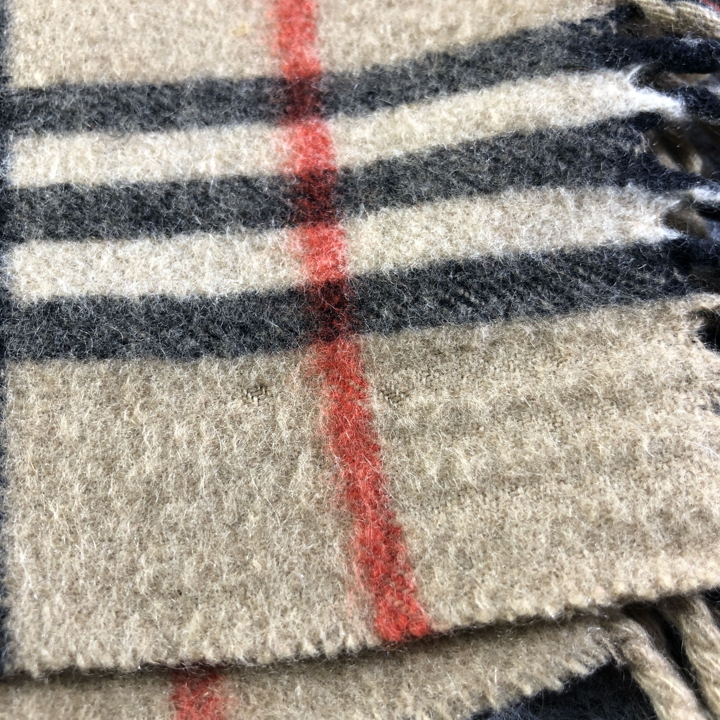 Burberry Burberrys Nova Check Cashmere Scarf Muffler V2694 Size ONE SIZE - 12 Thumbnail