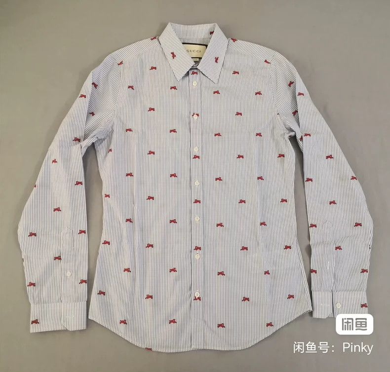 Gucci Gucci Size 38Full-print embroidered shirt 2501-Nextarrow Size US XXS / EU 40 - 1 Thumbnail