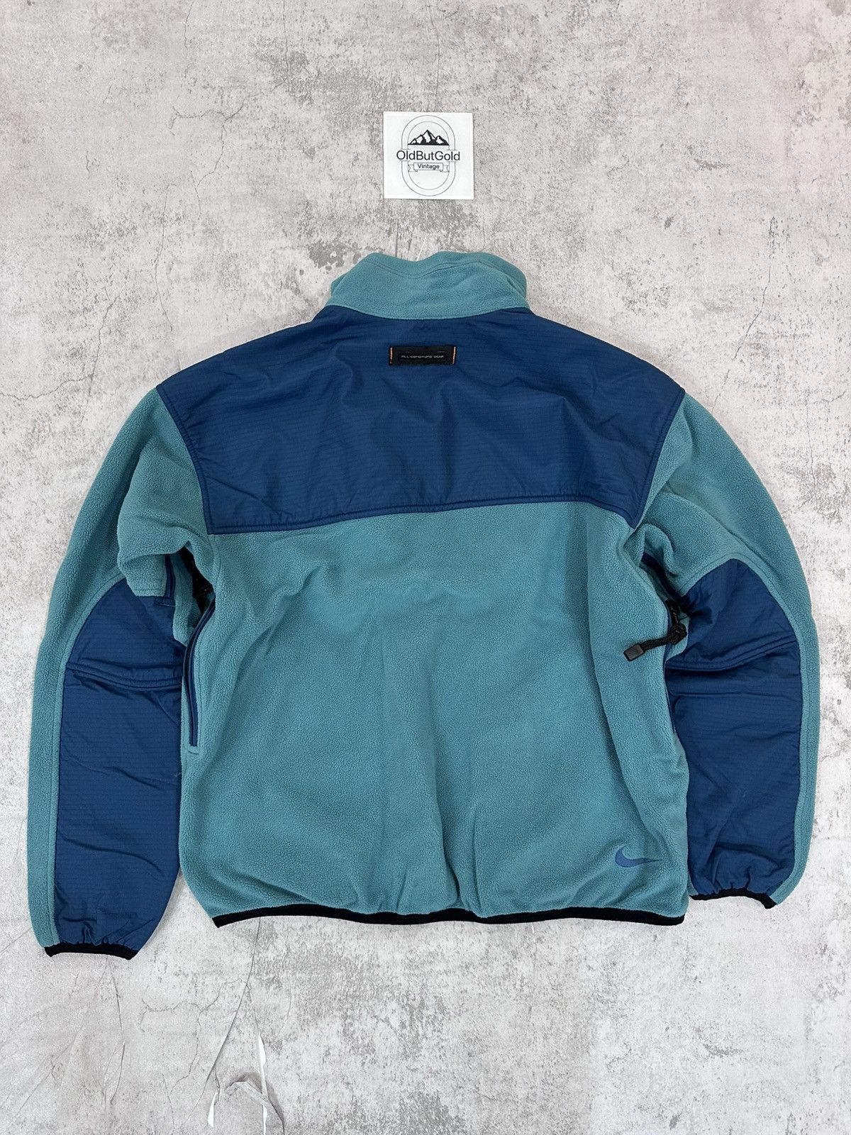 Nike Vintage Nike Dual zip fleece Jacket Size US M / EU 48-50 / 2 - 2 Thumbnail