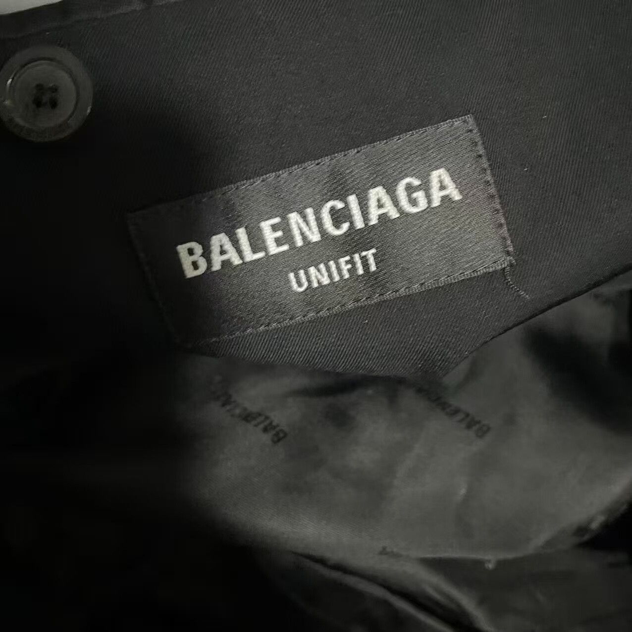 Balenciaga balenciaga black relaxed pocket jacket Size US XL / EU 56 / 4 - 3 Thumbnail