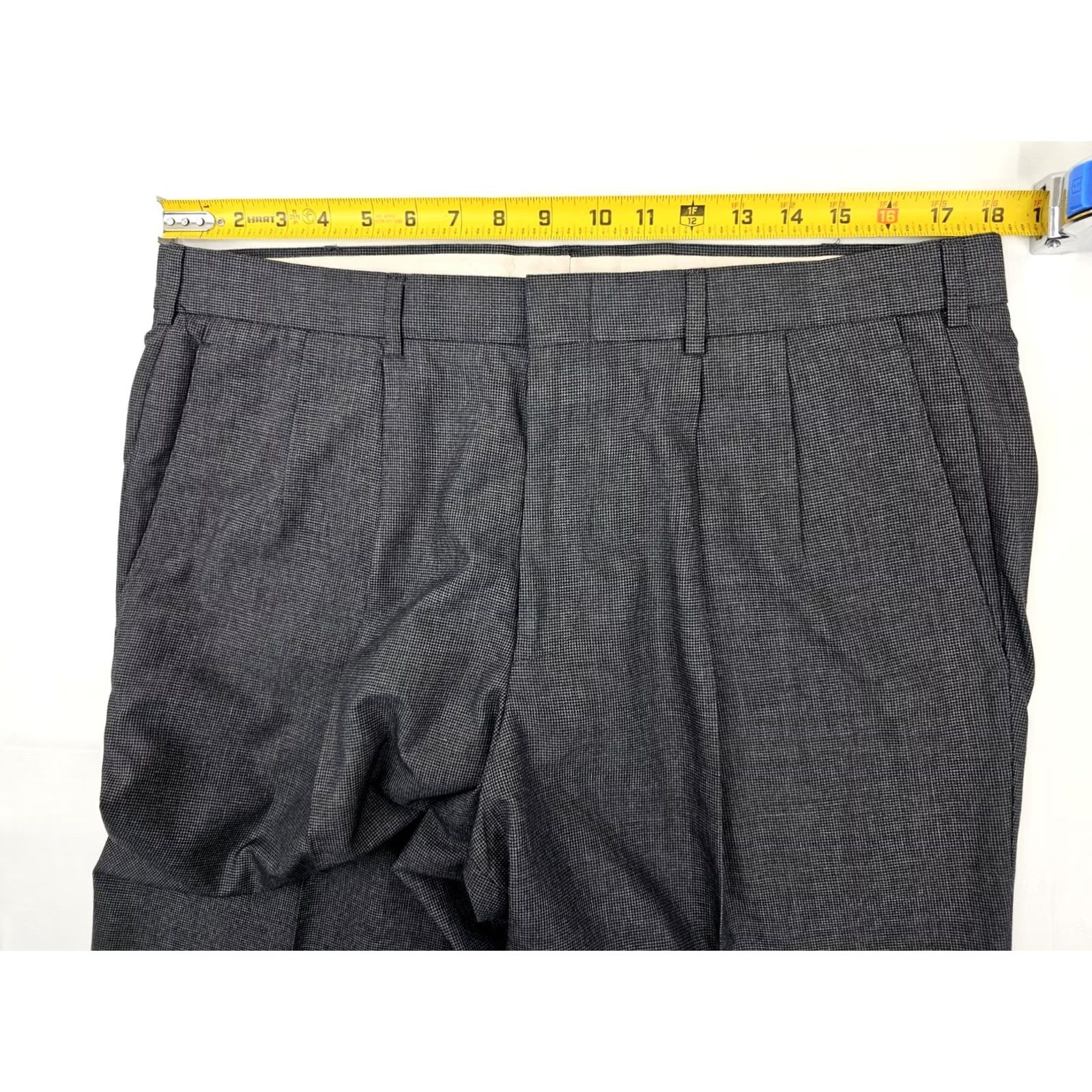 Dockers VINTAGE Dockers Relaxed Fit Houndstooth Pants Men 36x29 EUC Size US 36 / EU 52 - 5 Thumbnail