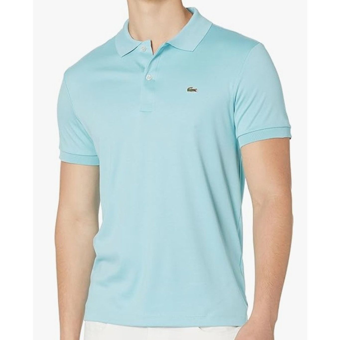 Lacoste Lacoste Mens Short Sleeve Pima Jersey Regular Fit Polo S Size US S / EU 44-46 / 1 - 1 Thumbnail