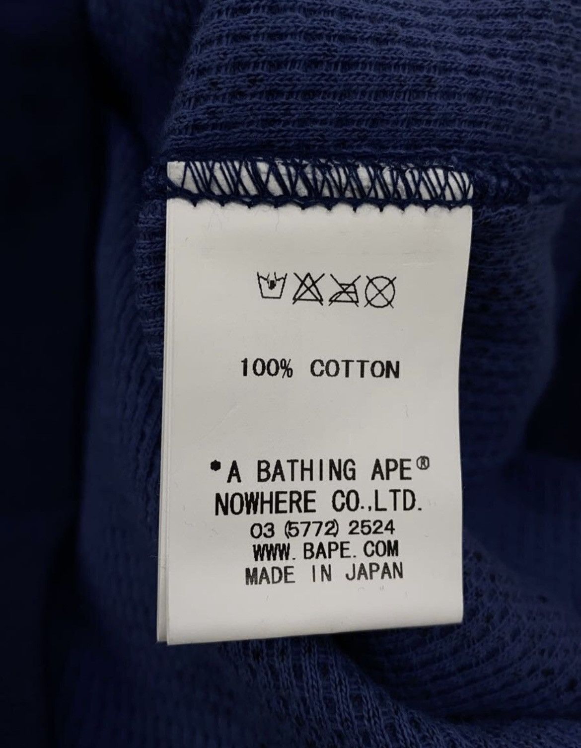 Bape RARE OG 2006 A BATHING APE 1ST BLUE CAMO THERMAL HOODIE Size US M / EU 48-50 / 2 - 3 Thumbnail