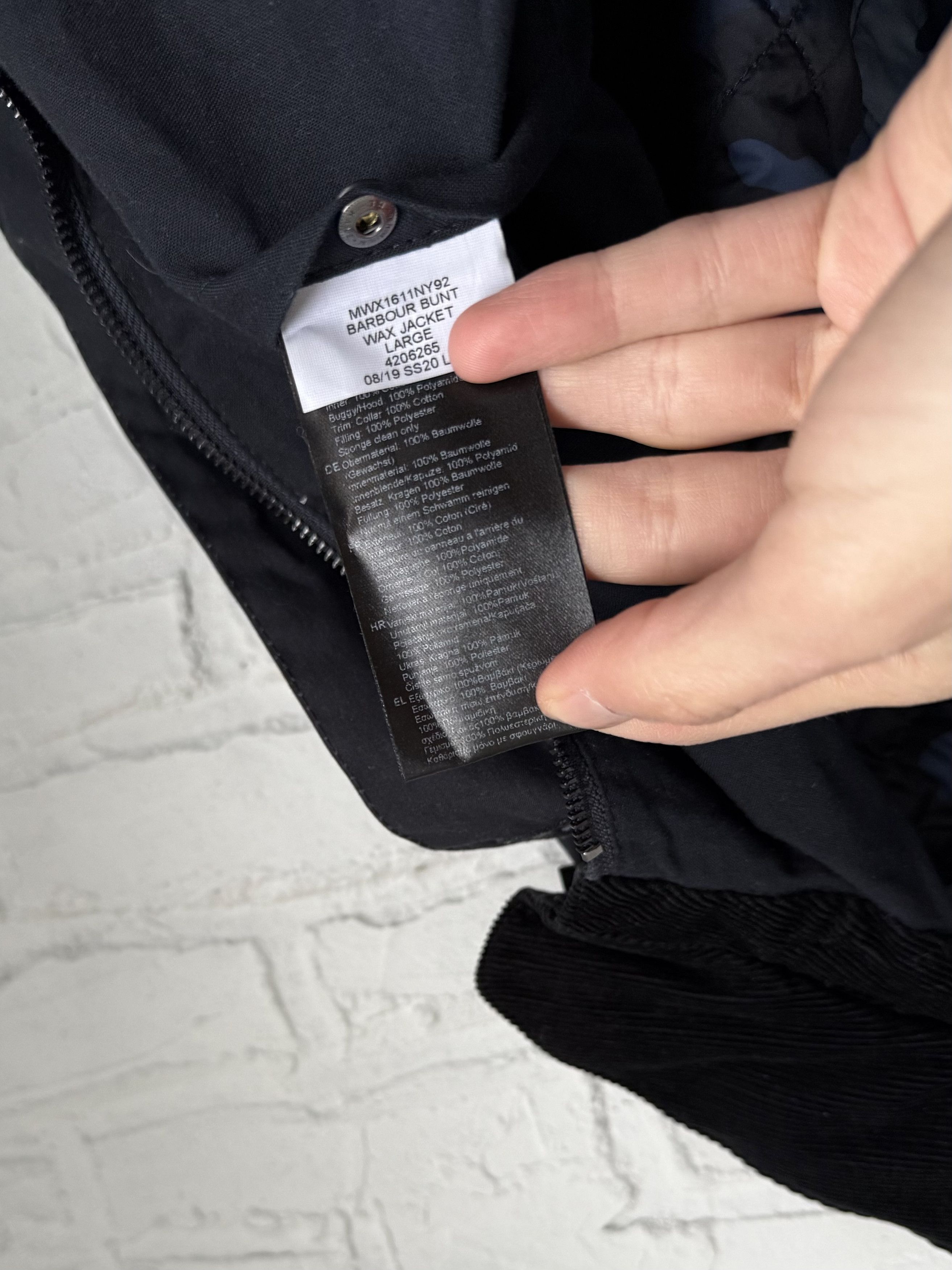 Barbour Barbour Bunt wax jacket Size US L / EU 52-54 / 3 - 4 Thumbnail