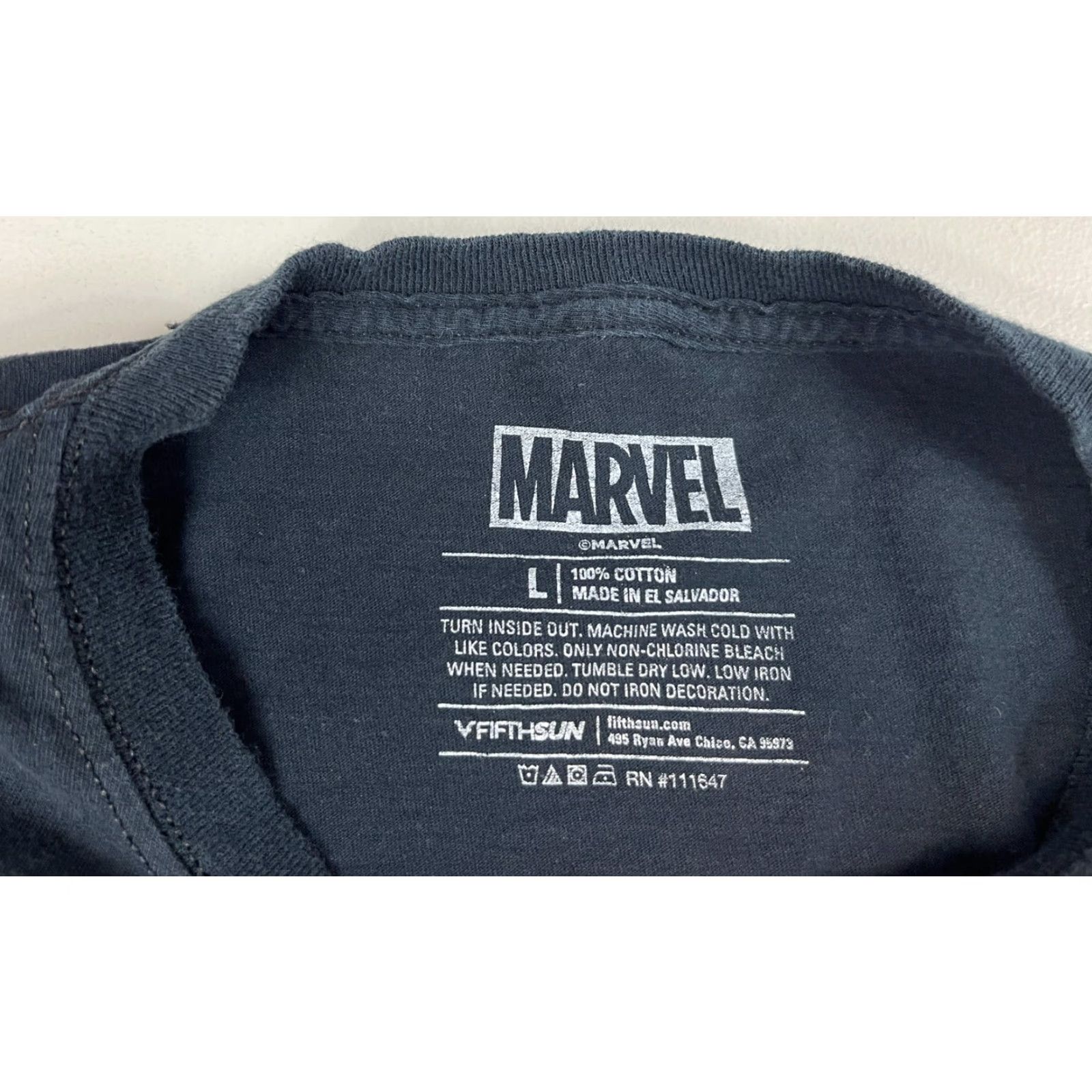 Vintage Marvel Bandai Manga Realization Tamashii Nations T-Shirt Double-Sided Sz L Size US L / EU 52-54 / 3 - 6 Thumbnail