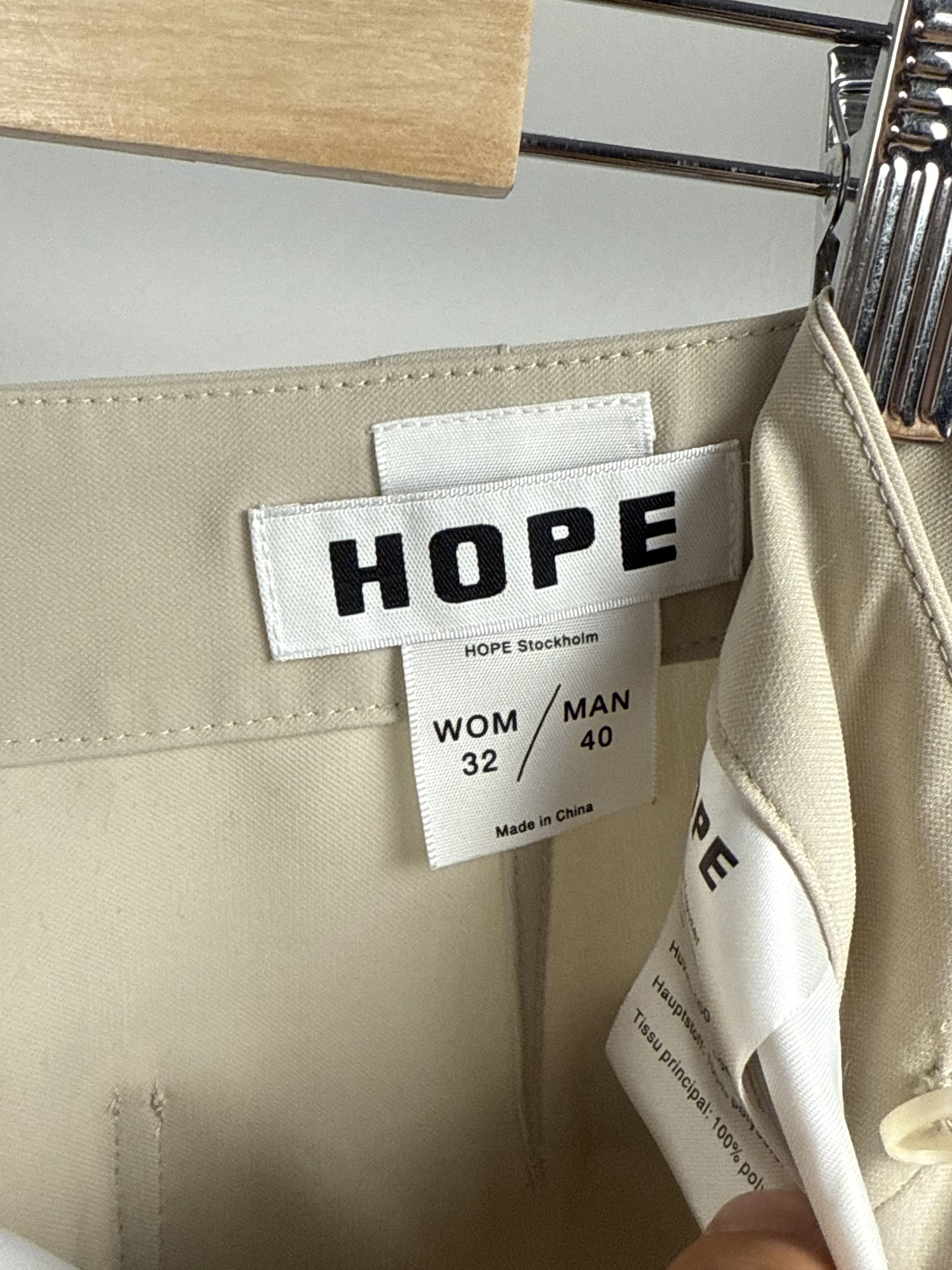 Hope Hope Stockholm wideleg flowy trousers Size 24" / US 00 / IT 34 - 4 Thumbnail