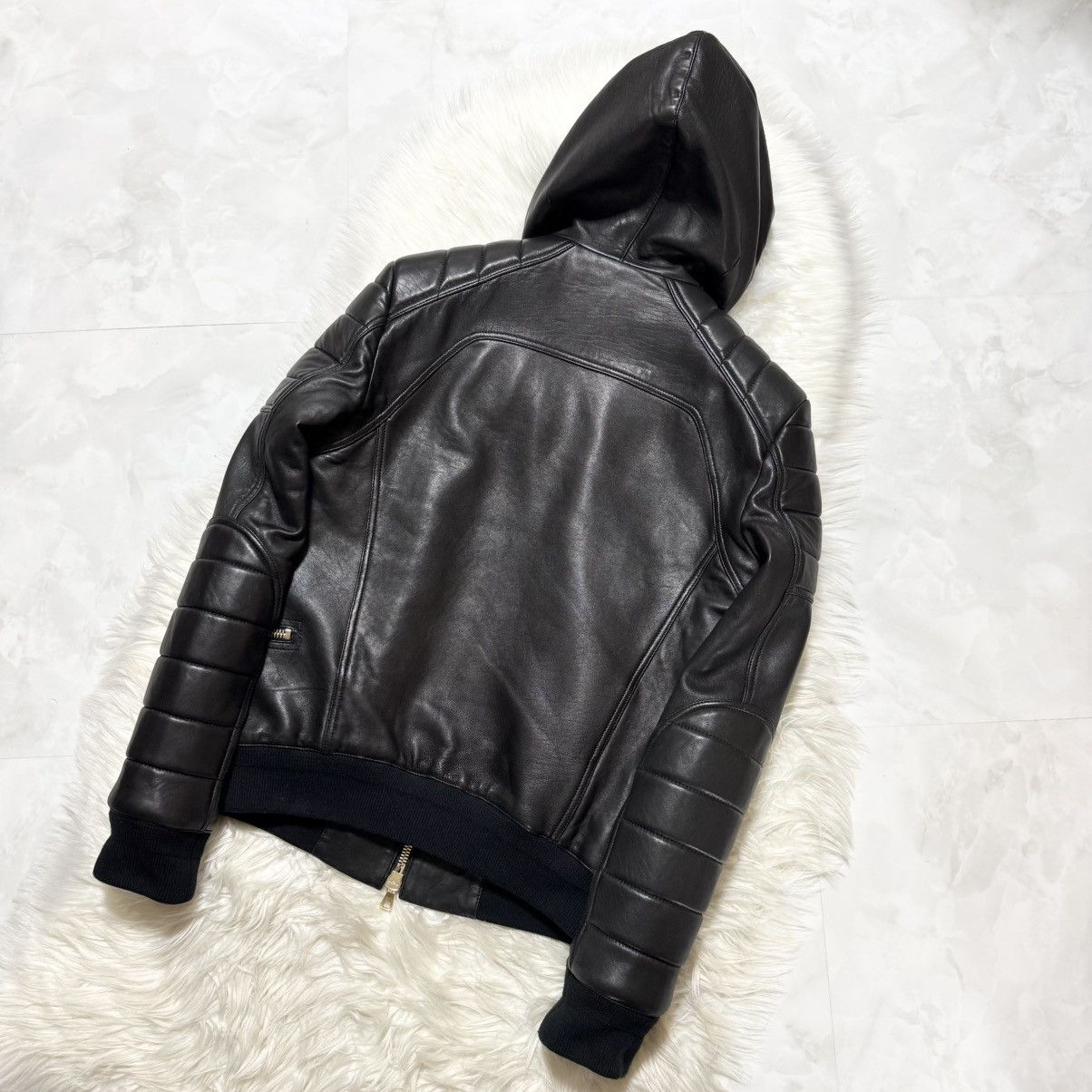 Balmain Balmain Homme quilted leather blouson Jacket Size US M / EU 48-50 / 2 - 15 Thumbnail