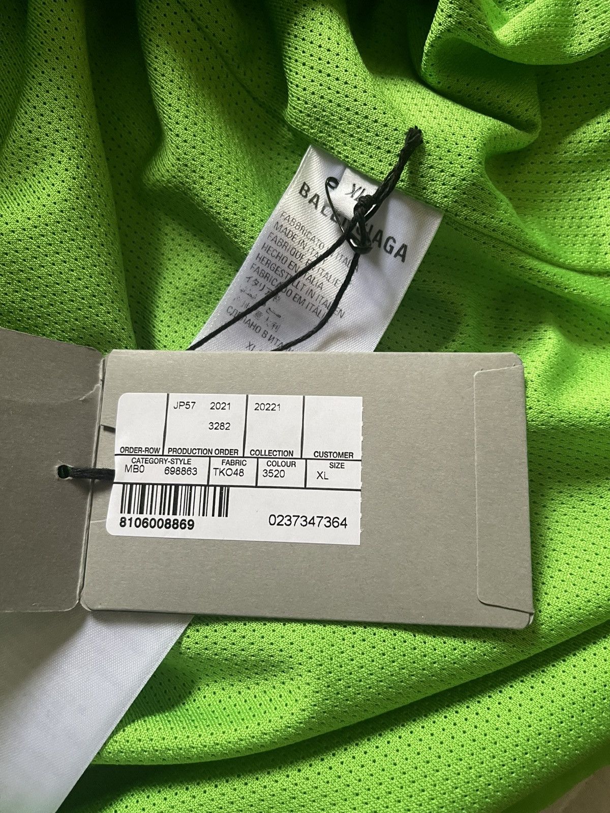 Balenciaga Balenciaga SS22 3B Sports Icon Jacket Size US XL / EU 56 / 4 - 5 Thumbnail