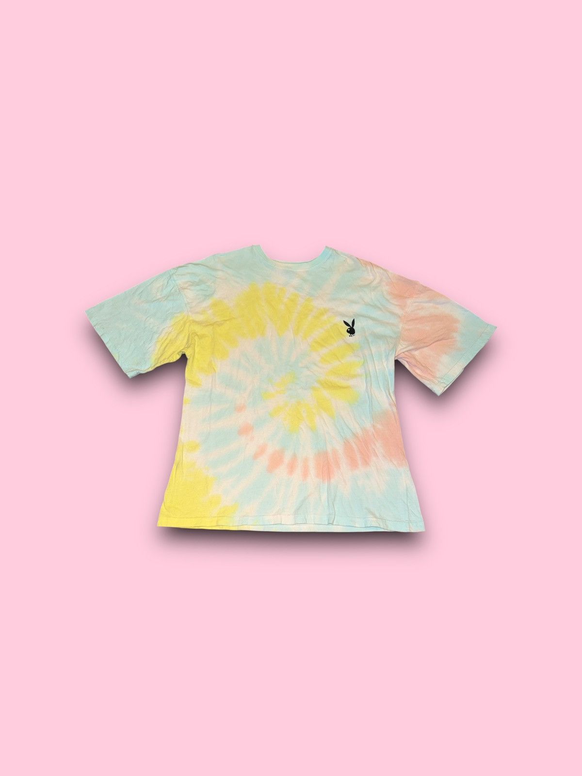 Playboy Playboy x Missguided tie dye t-shirt medium oversized fit Size US M / EU 48-50 / 2 - 2 Thumbnail